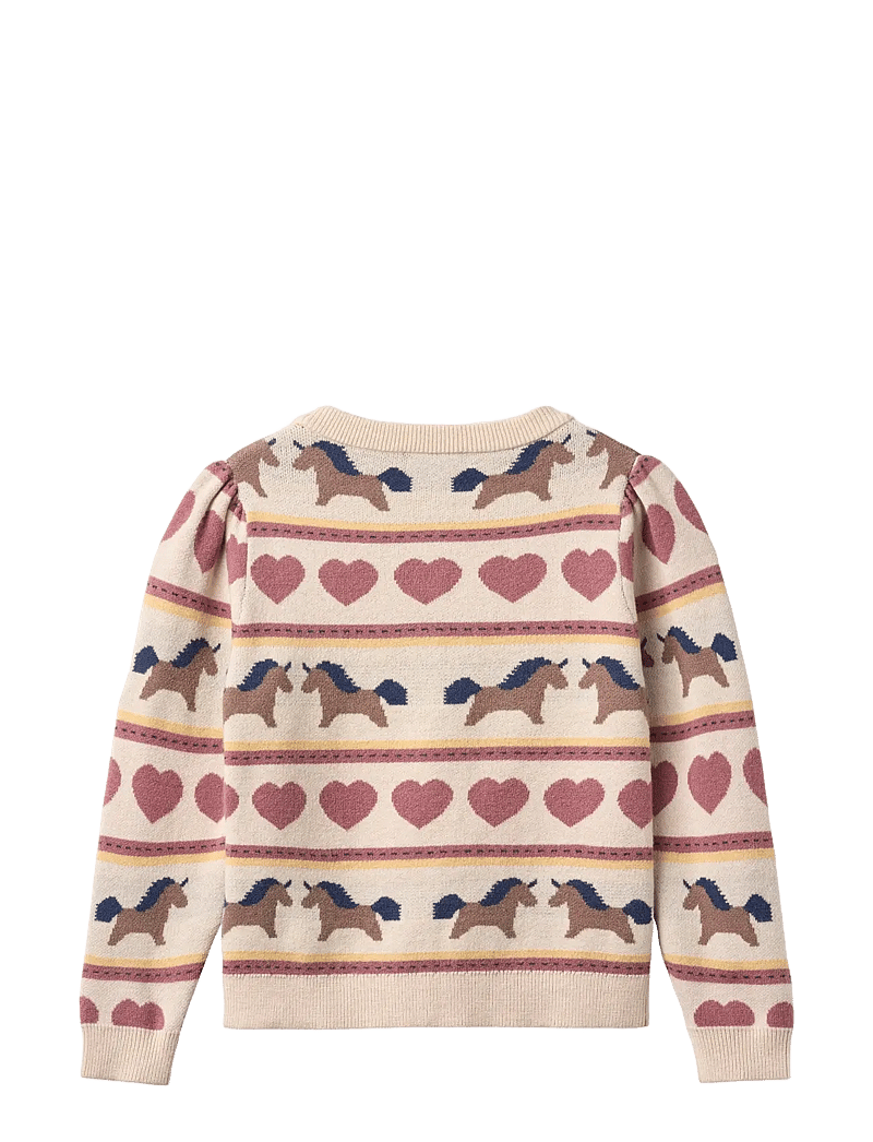 Fliink - KINO LS MULTI CARDIGAN - sandshell - 1
