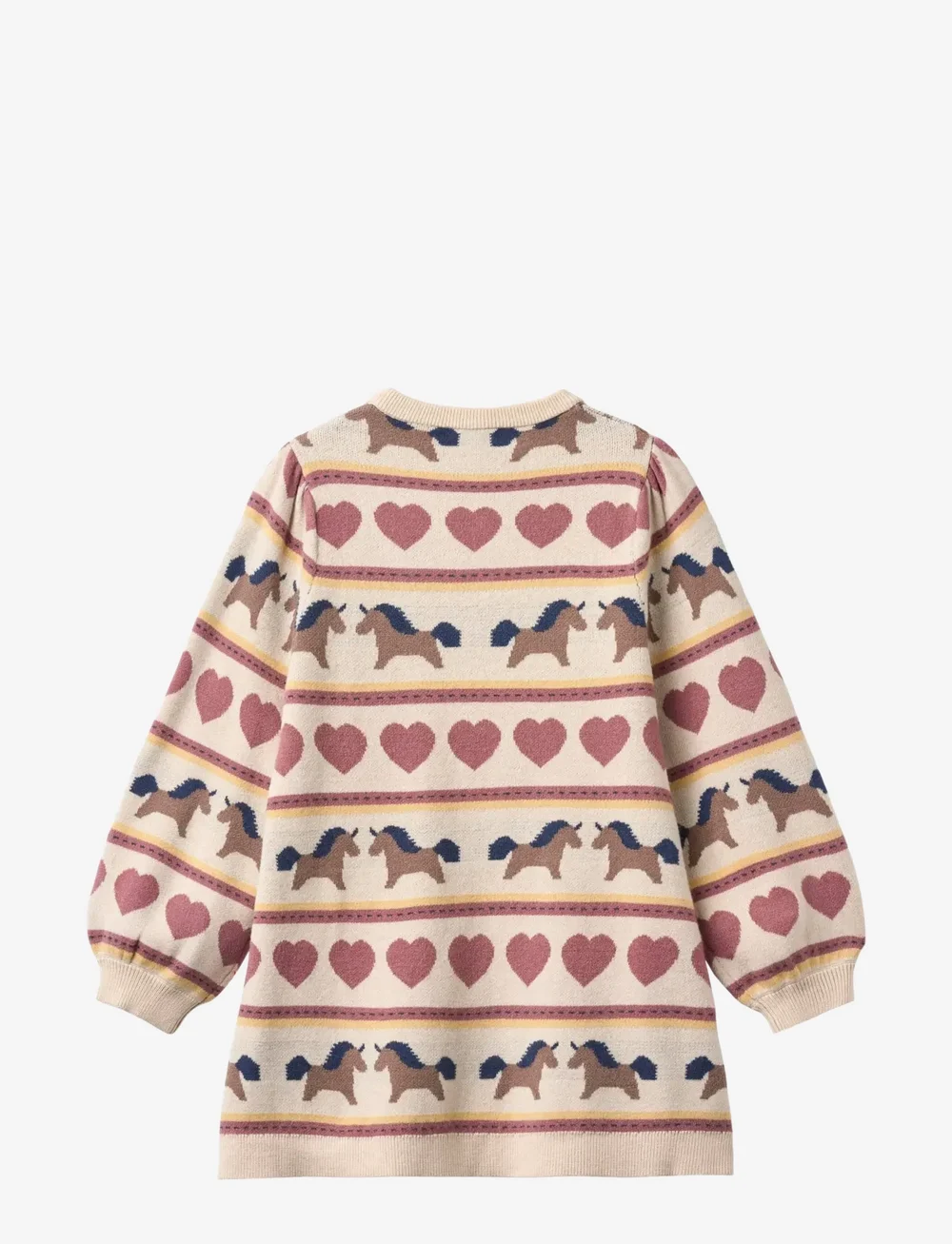 Fliink - KINO LS MULTI DRESS - långärmade vardagsklänningar - sandshell - 1