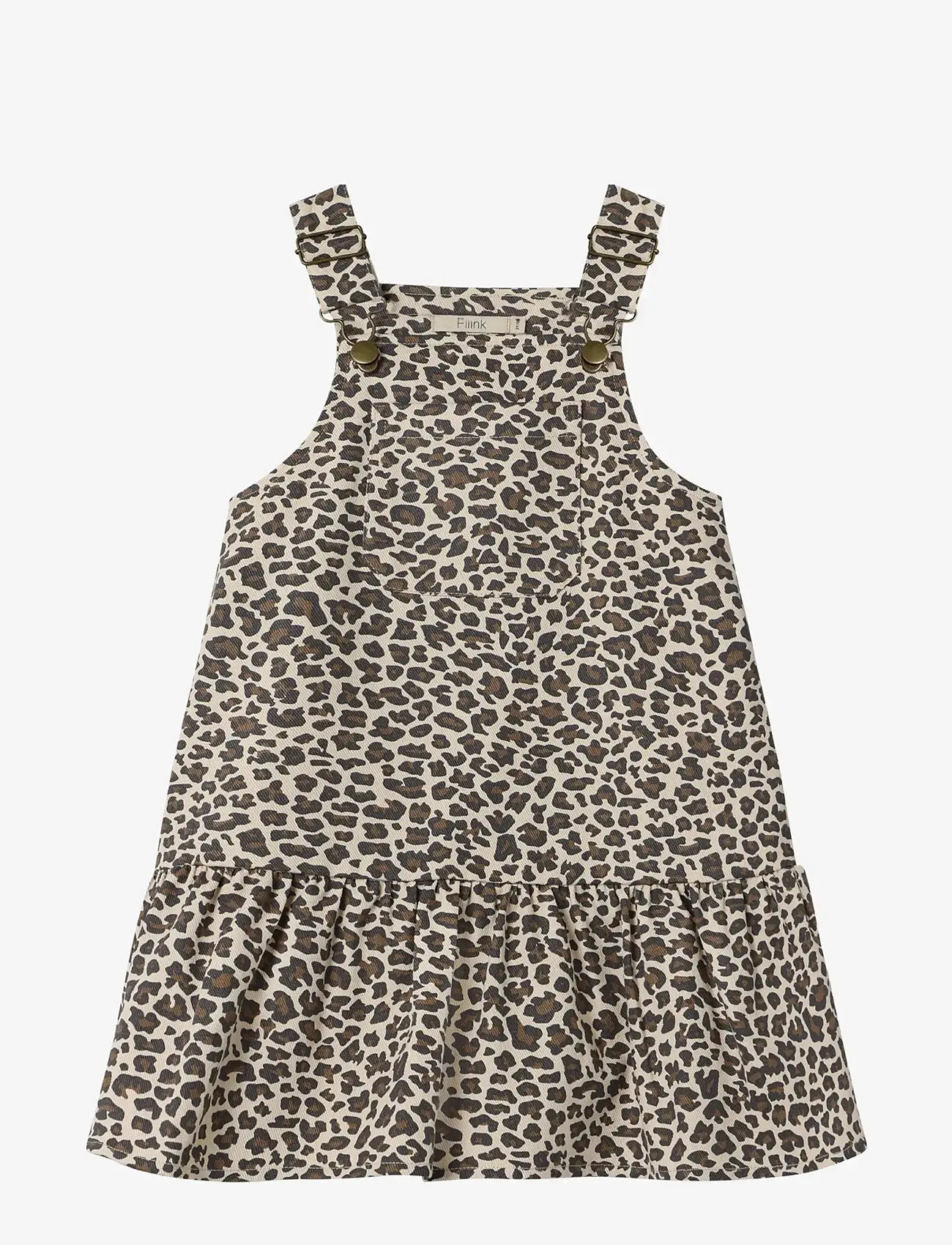 Fliink - LEO SPENCERDRESS - pine bark aop - 0