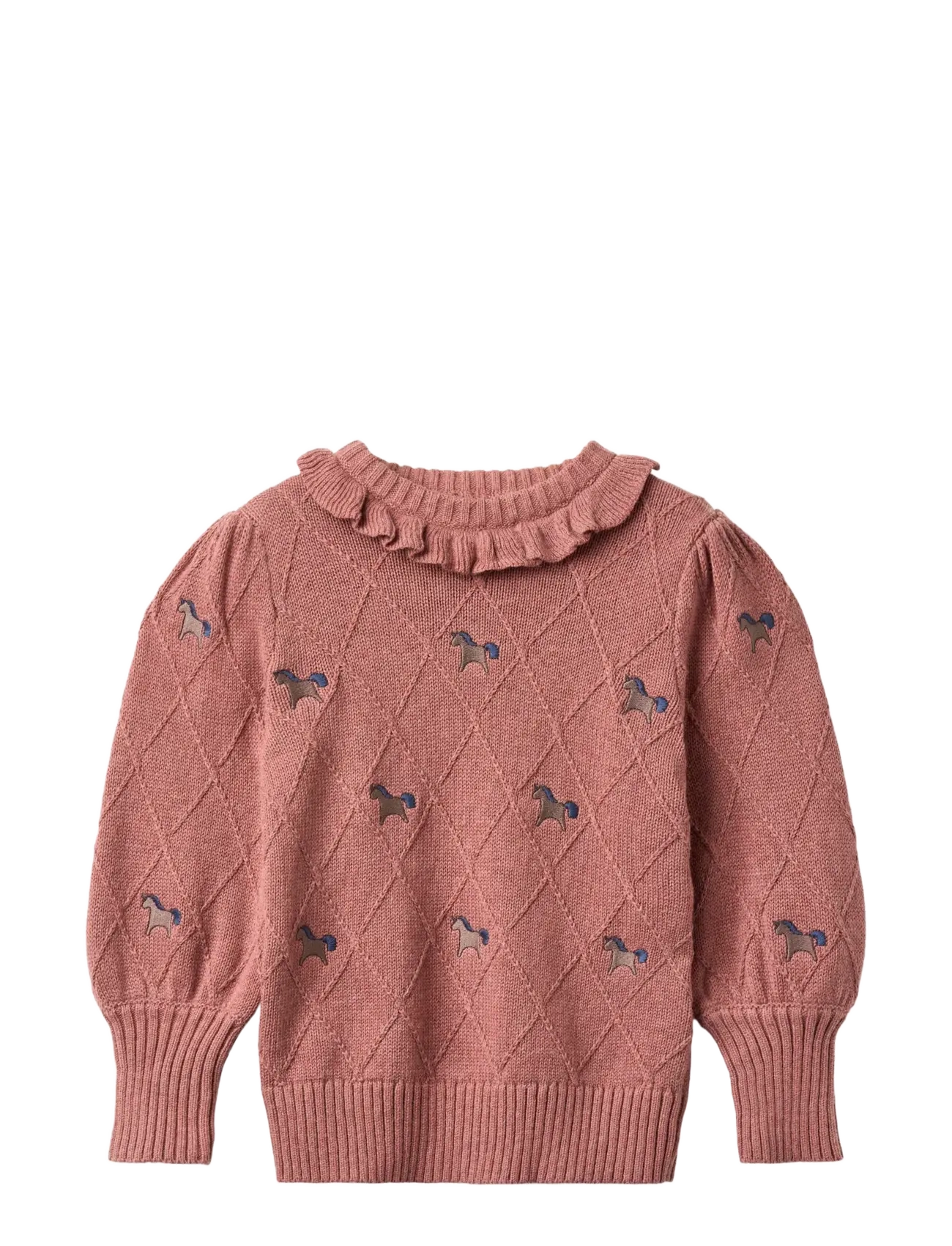 LUCIE UNICORN PULLOVER - ASH ROSE
