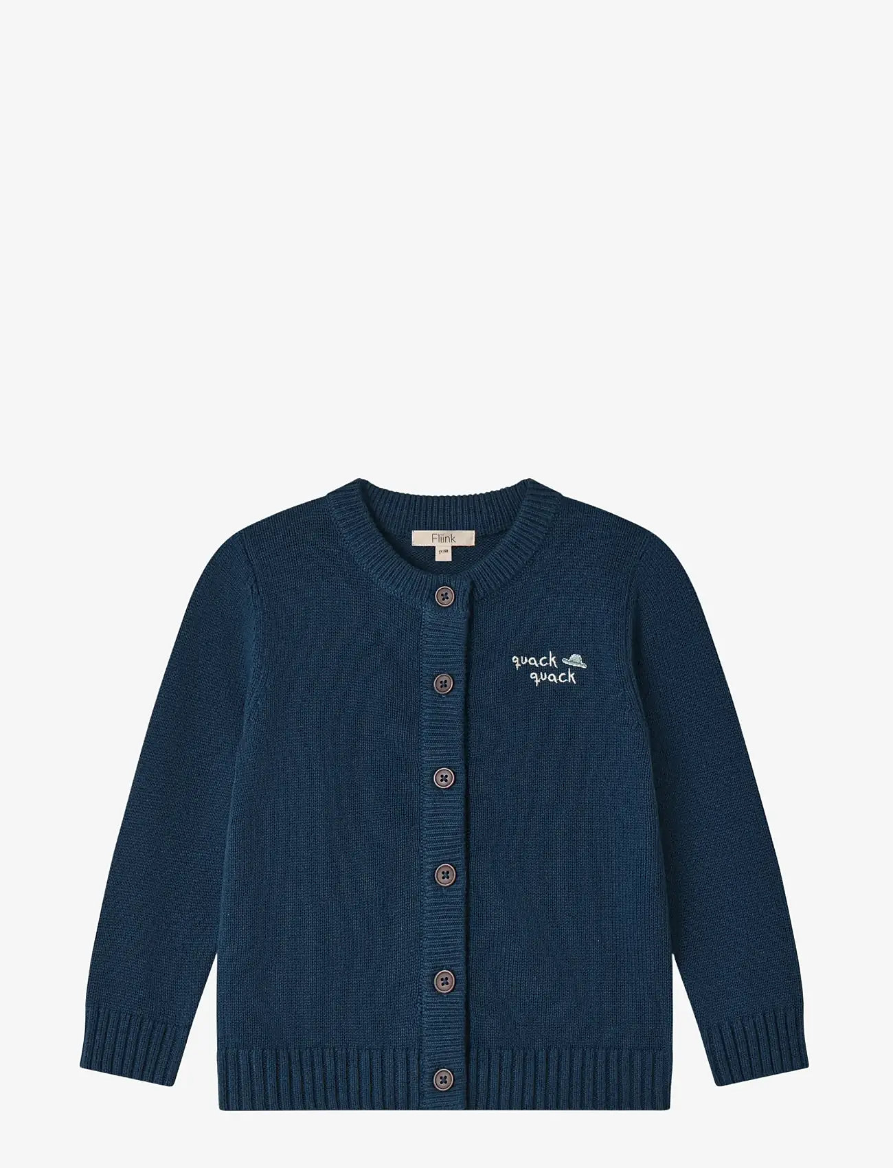 Fliink - MAHDI KNIT CARDIGAN - cardigans - insignia blue - 1