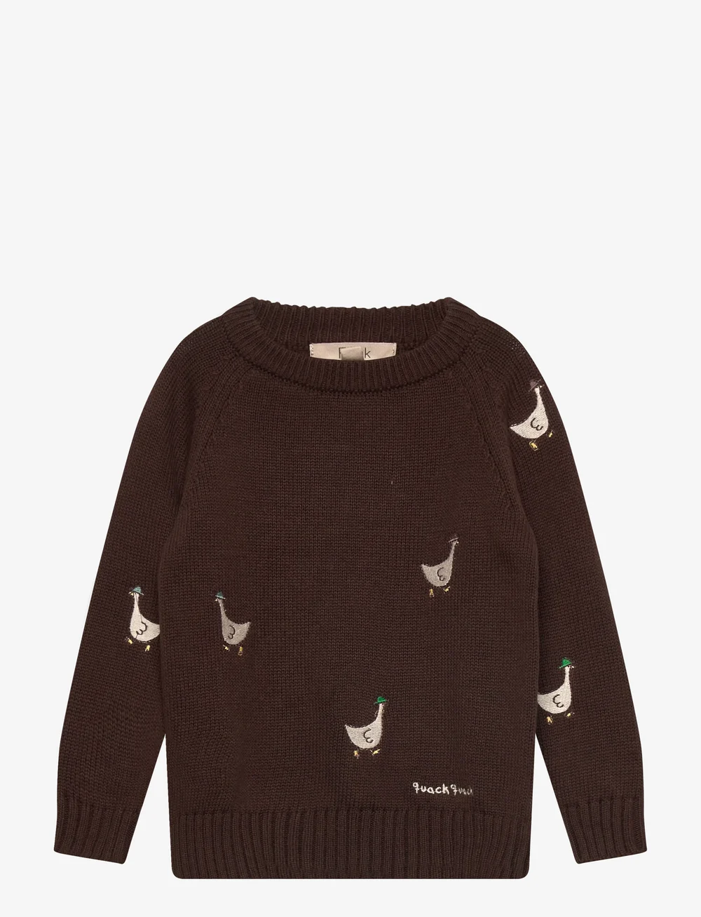 Fliink - MAHDI KNIT PULLOVER - pullover - coffee bean - 0