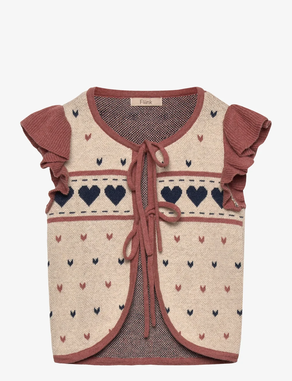 Fliink - NOVA MULTI HEART VEST - västar - sandshell - 0