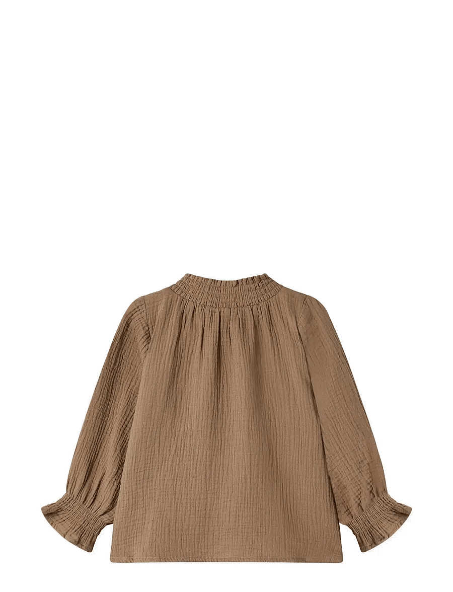 Fliink - PACO LS BLOUSE - blusen & tuniken - pine bark - 1