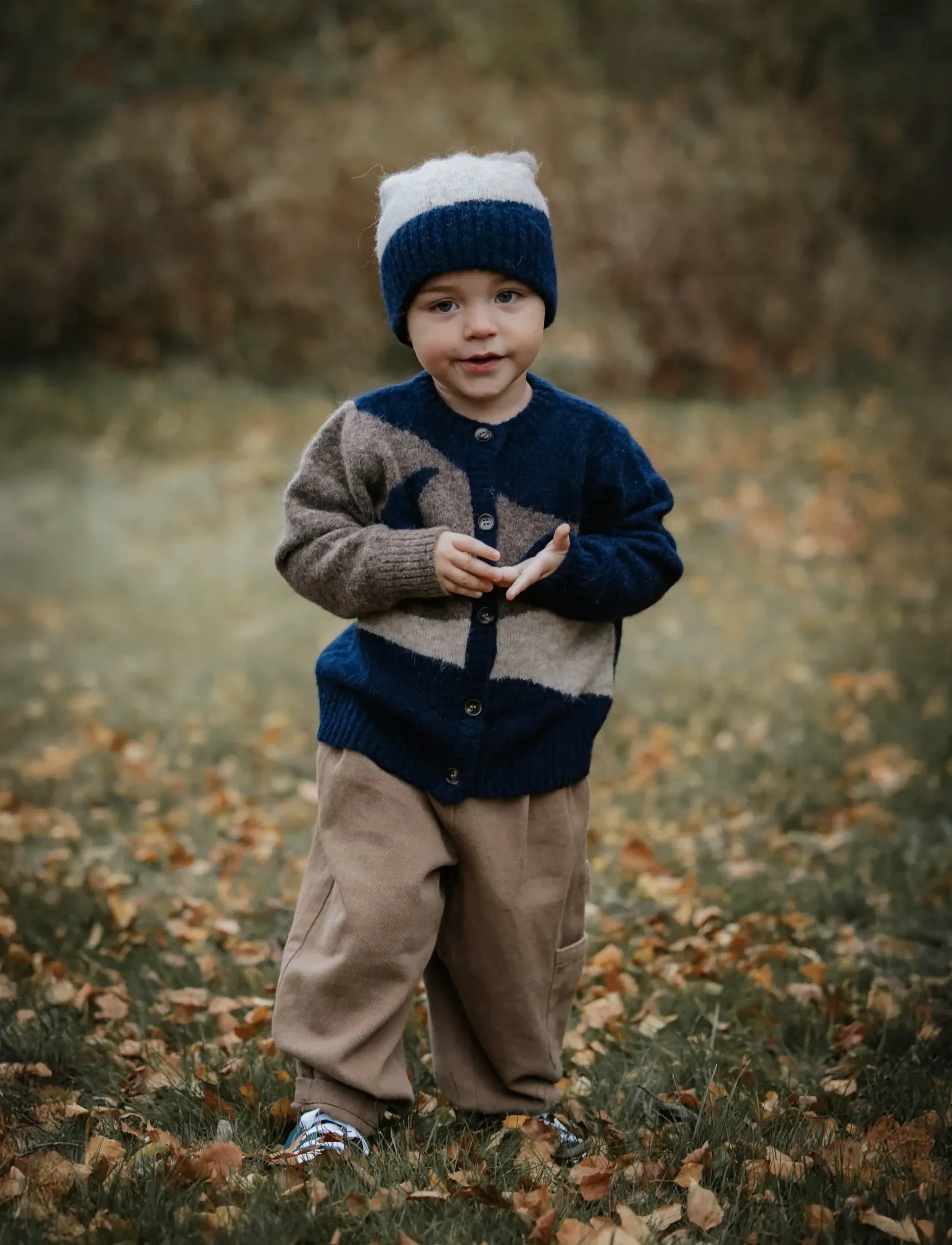 Fliink - STAR MOON CARDIGAN - kardiganid - pine bark - 3