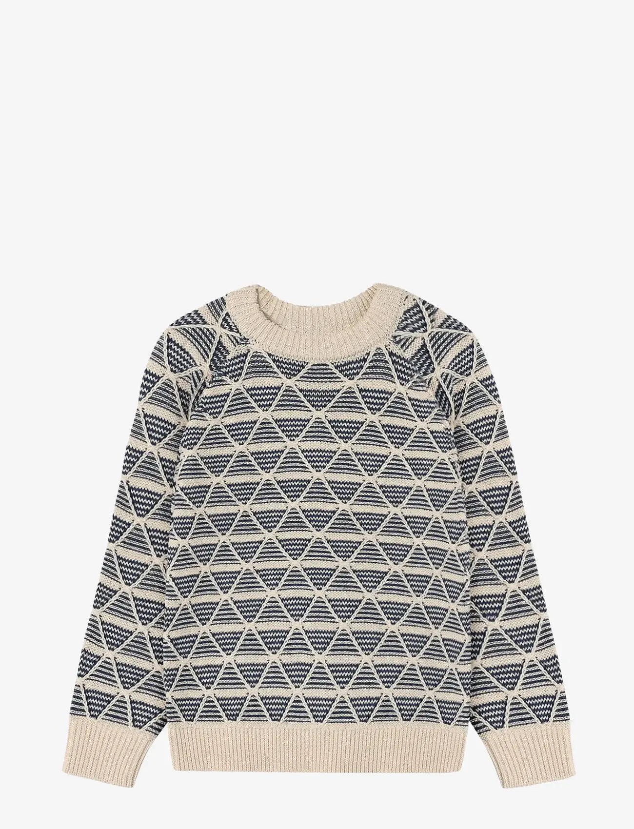 Fliink - SUNE KNIT PULLOVER - autumn clothing - sandshell - 0