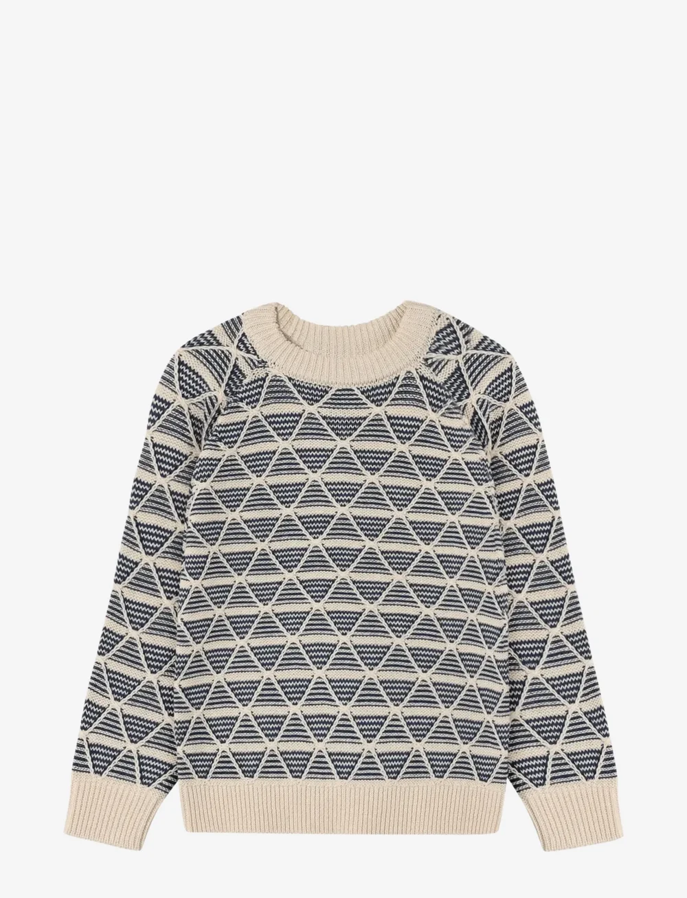 Fliink - SUNE KNIT PULLOVER - stickade tröjor - sandshell - 0