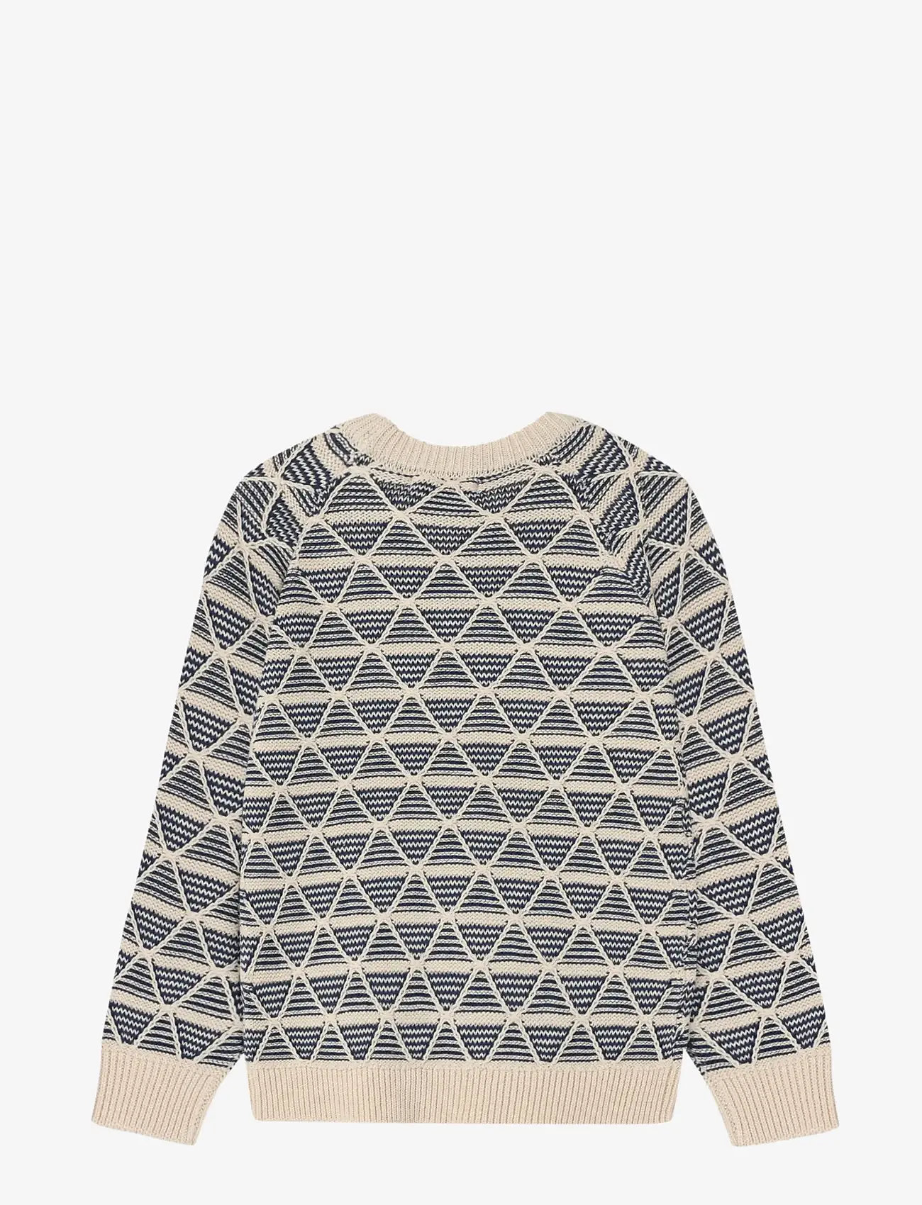 Fliink - SUNE KNIT PULLOVER - autumn clothing - sandshell - 1