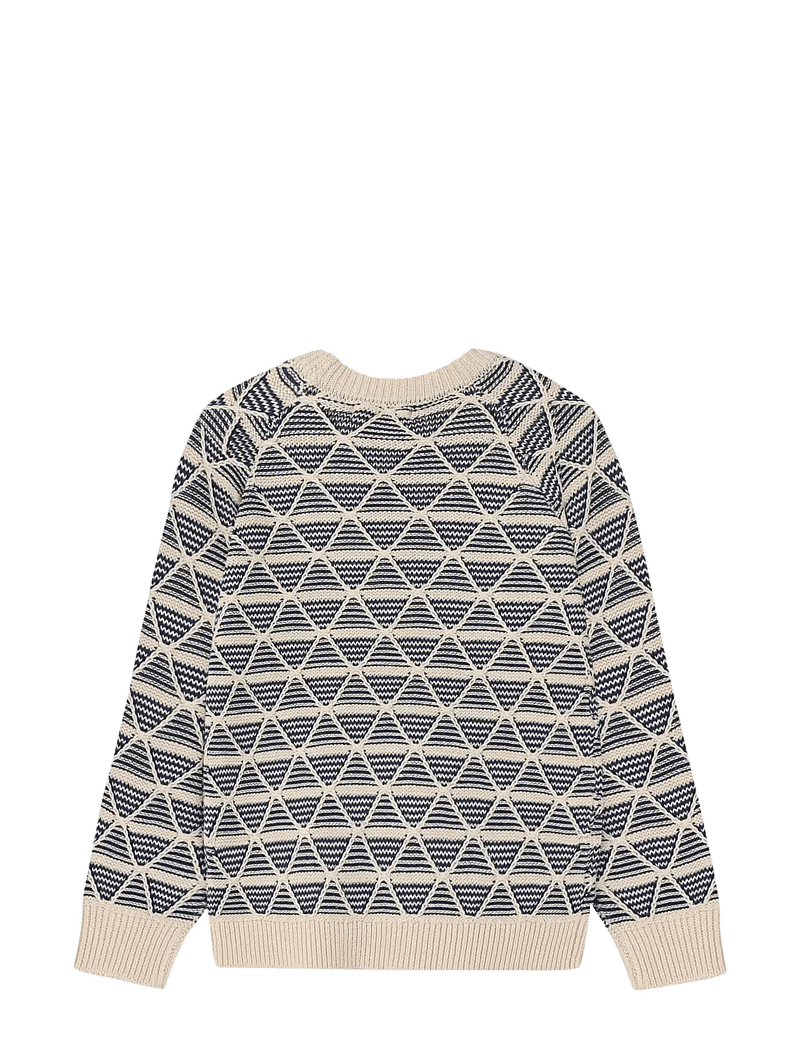 Fliink - SUNE KNIT PULLOVER - jumpers - sandshell - 1