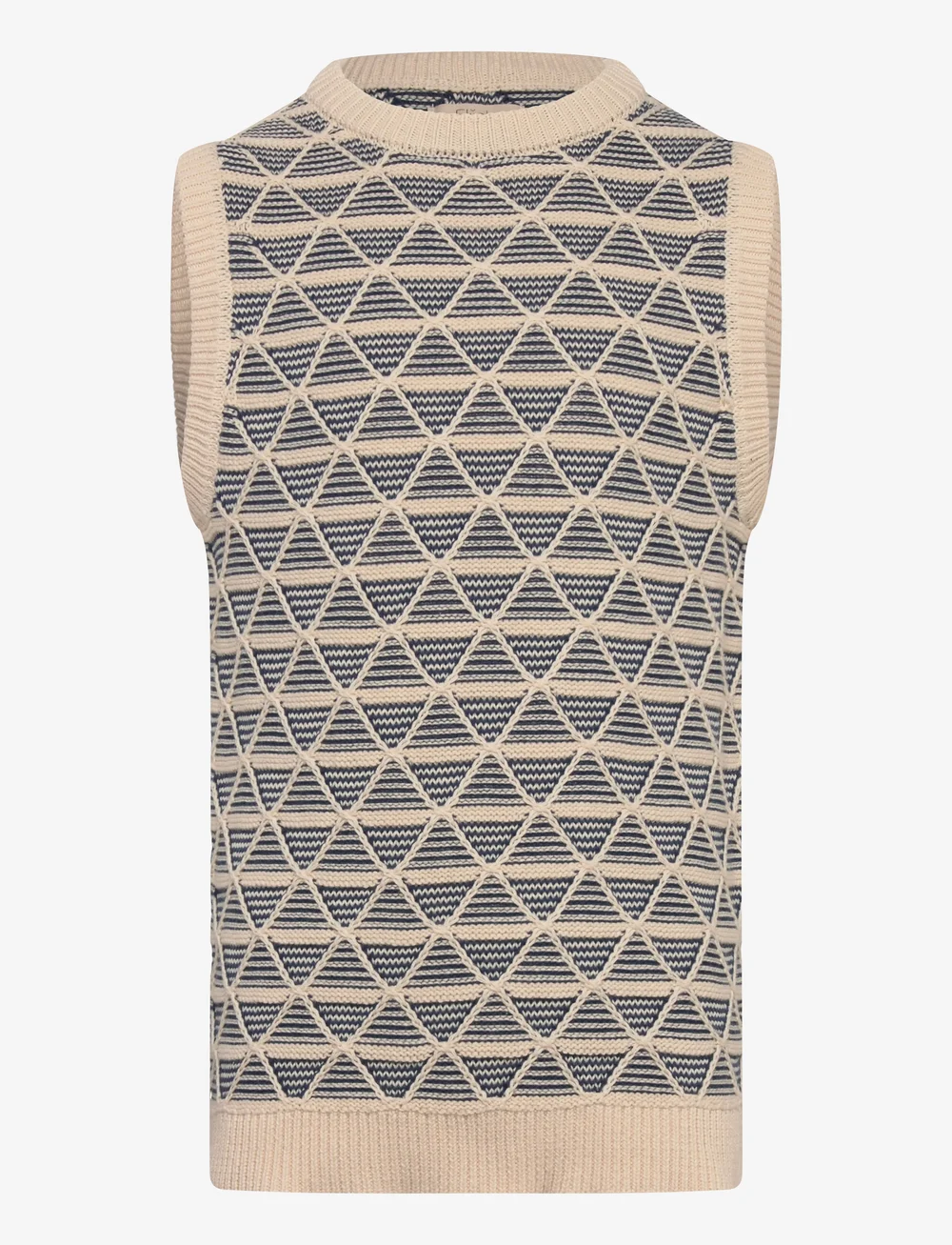 Fliink - SUNE KNIT VEST - westen - sandshell - 0