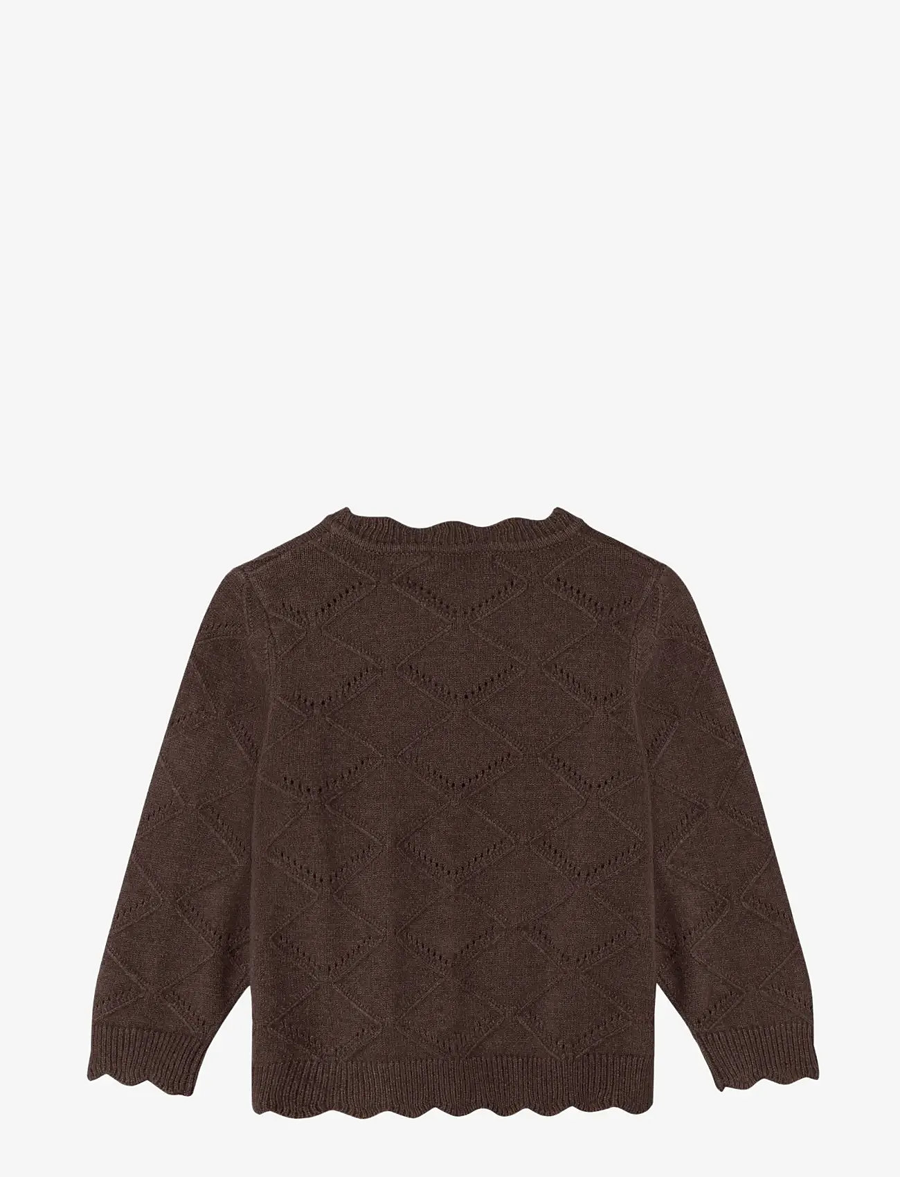 Fliink - EMILY KNIT PULLOVER - sügisesed riided - coffee bean - 1