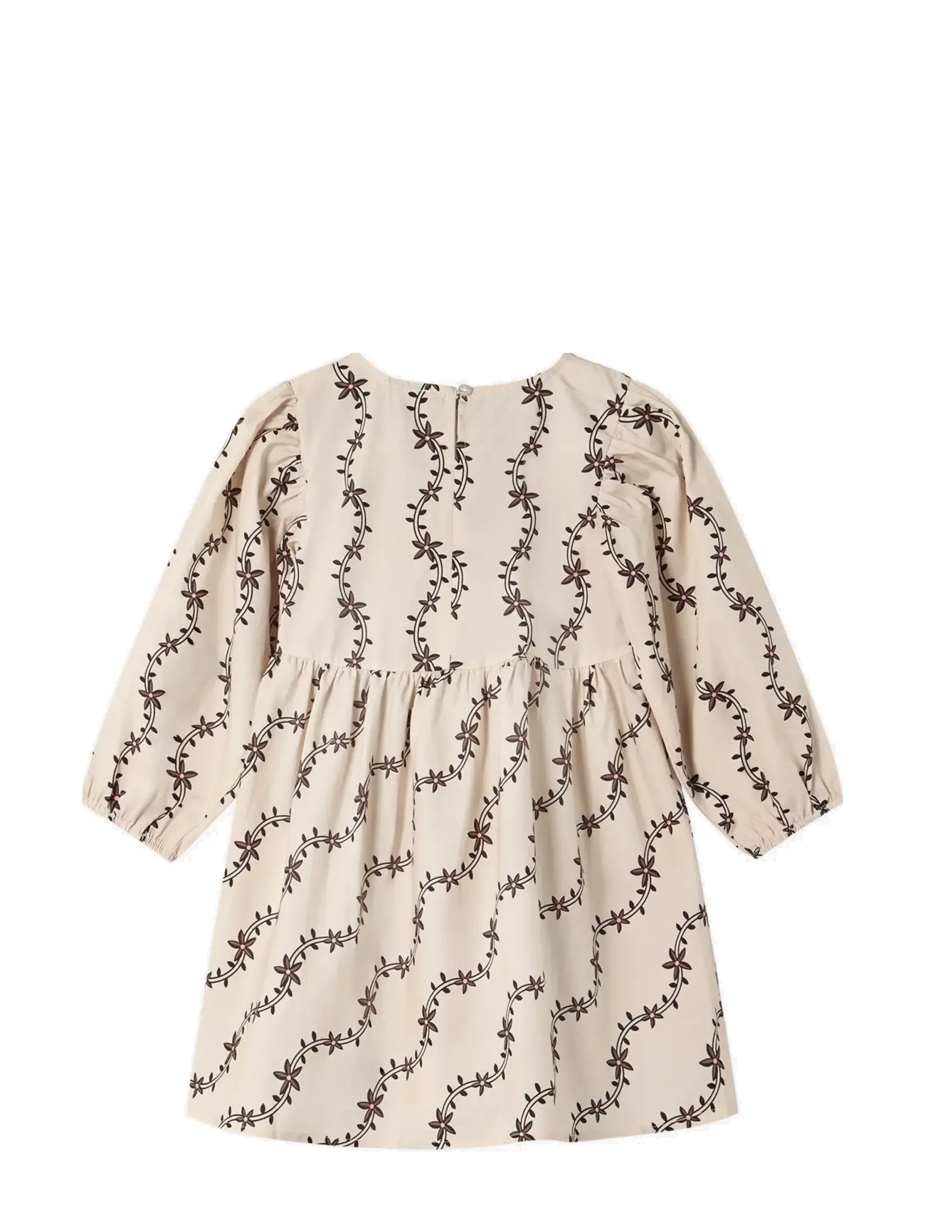 Fliink - DOLDY LS DRESS - langärmelige freizeitkleider - sandshell aop - 1