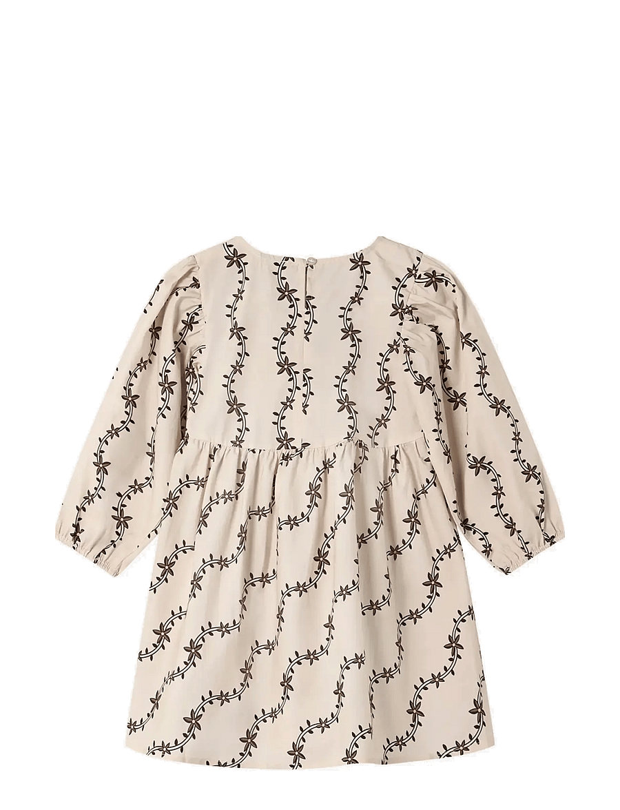 Fliink - DOLDY LS DRESS - langärmelige babykleider - sandshell aop - 1