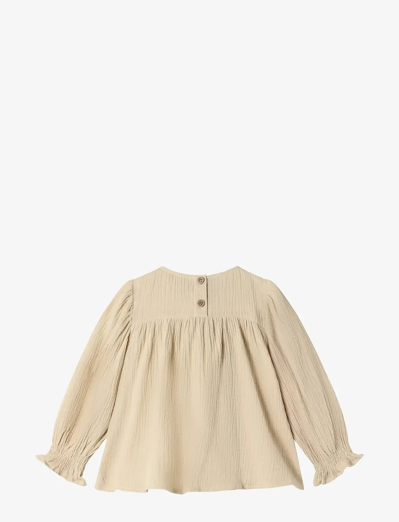 Fliink - PACO BOW LS BLOUSE - bluser & tunikaer - sandshell - 2