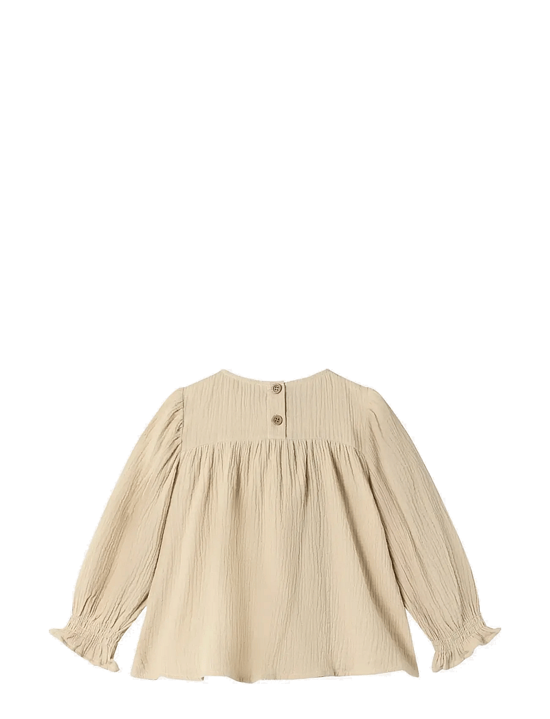 Fliink - PACO BOW LS BLOUSE - bluser & tunikaer - sandshell - 2