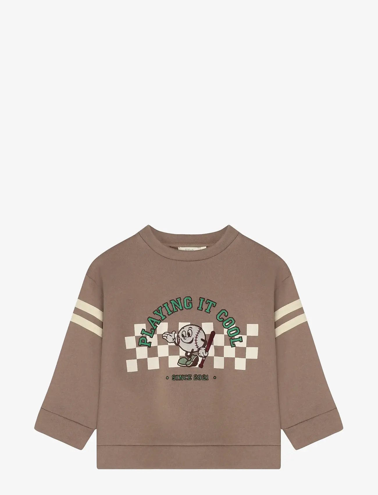 Fliink - ALVIN COOL SWEATSHIRT - dressipluusid - brown - 1
