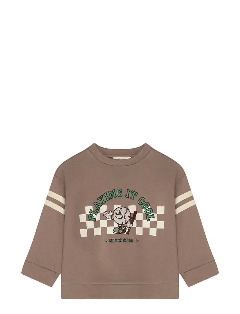 Fliink - ALVIN COOL SWEATSHIRT - dressipluusid - brown - 1