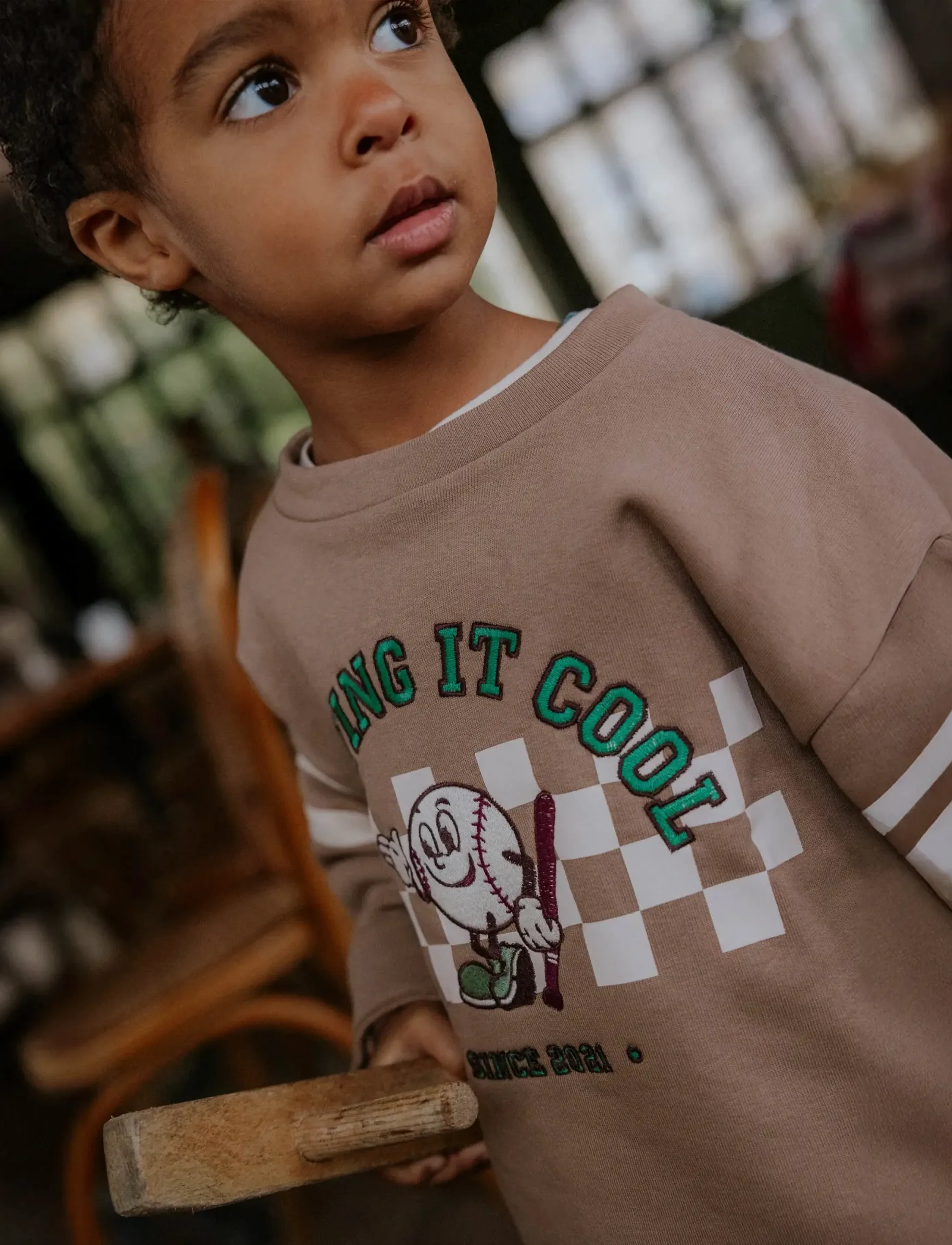 Fliink - ALVIN COOL SWEATSHIRT - sweatshirts - brown - 3