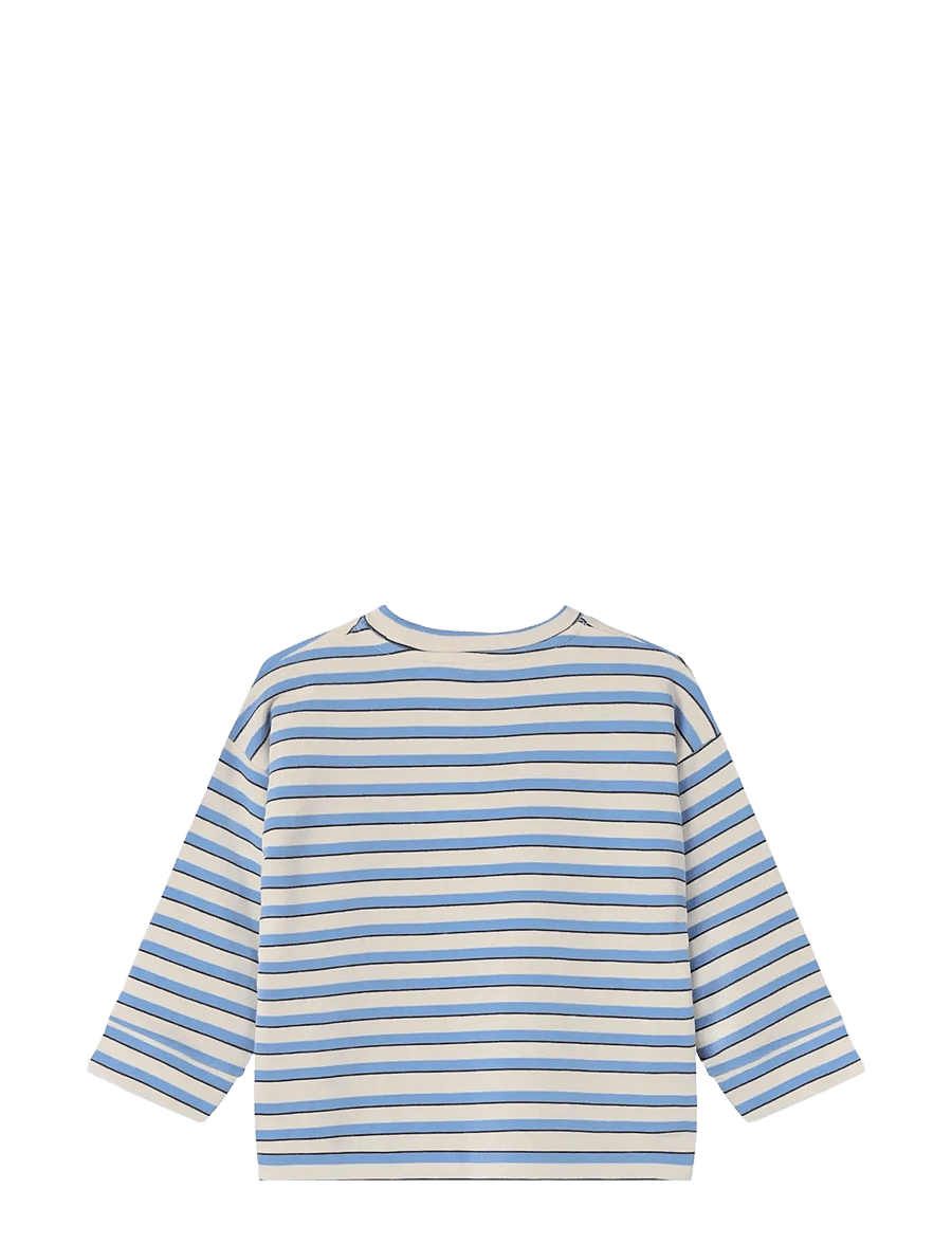 Fliink - ALVIN STRIPE SWEATSHIRT - sweatshirts - blue - 2