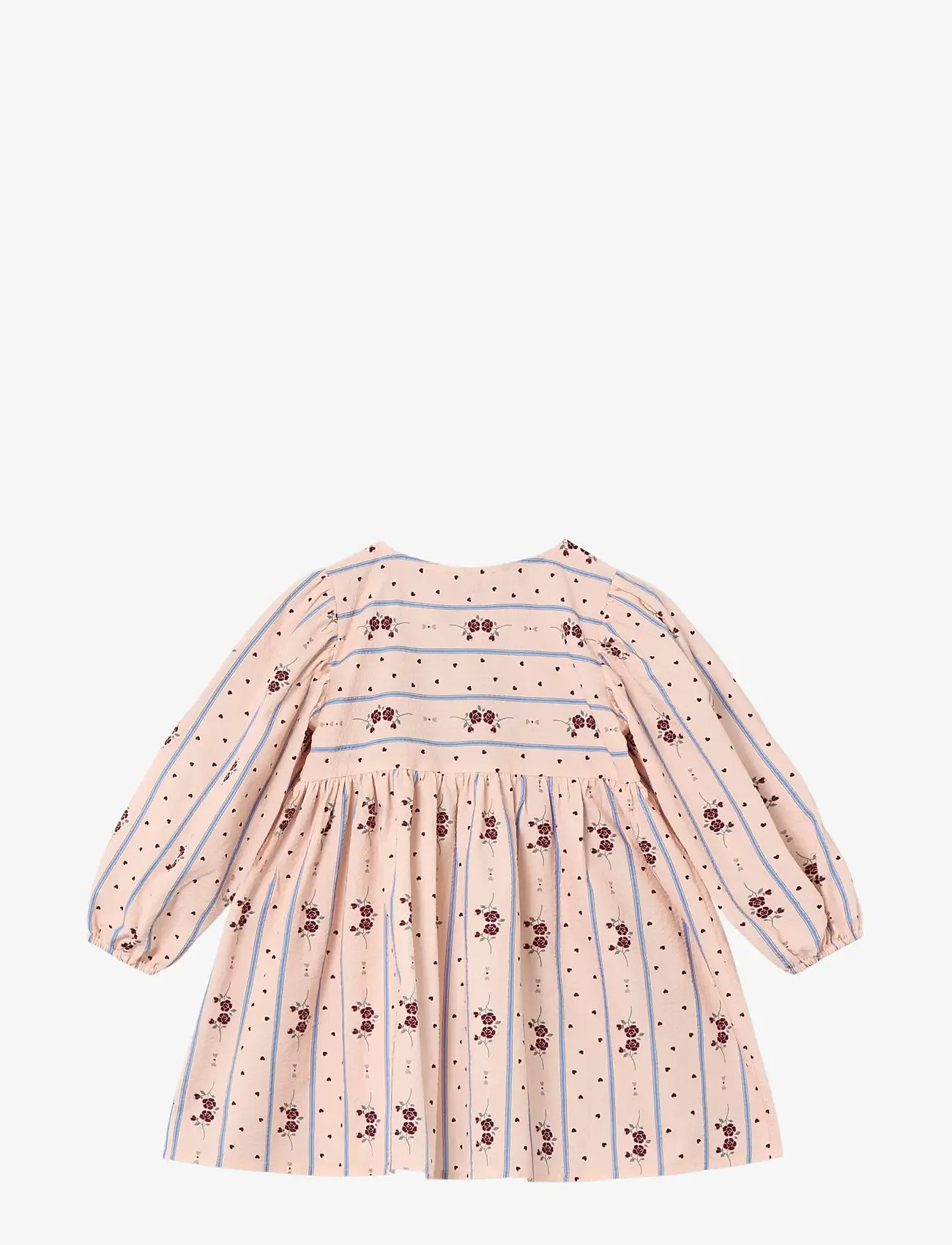 Fliink - COLOMBE LS DRESS - langærmede babykjoler - pink - 2