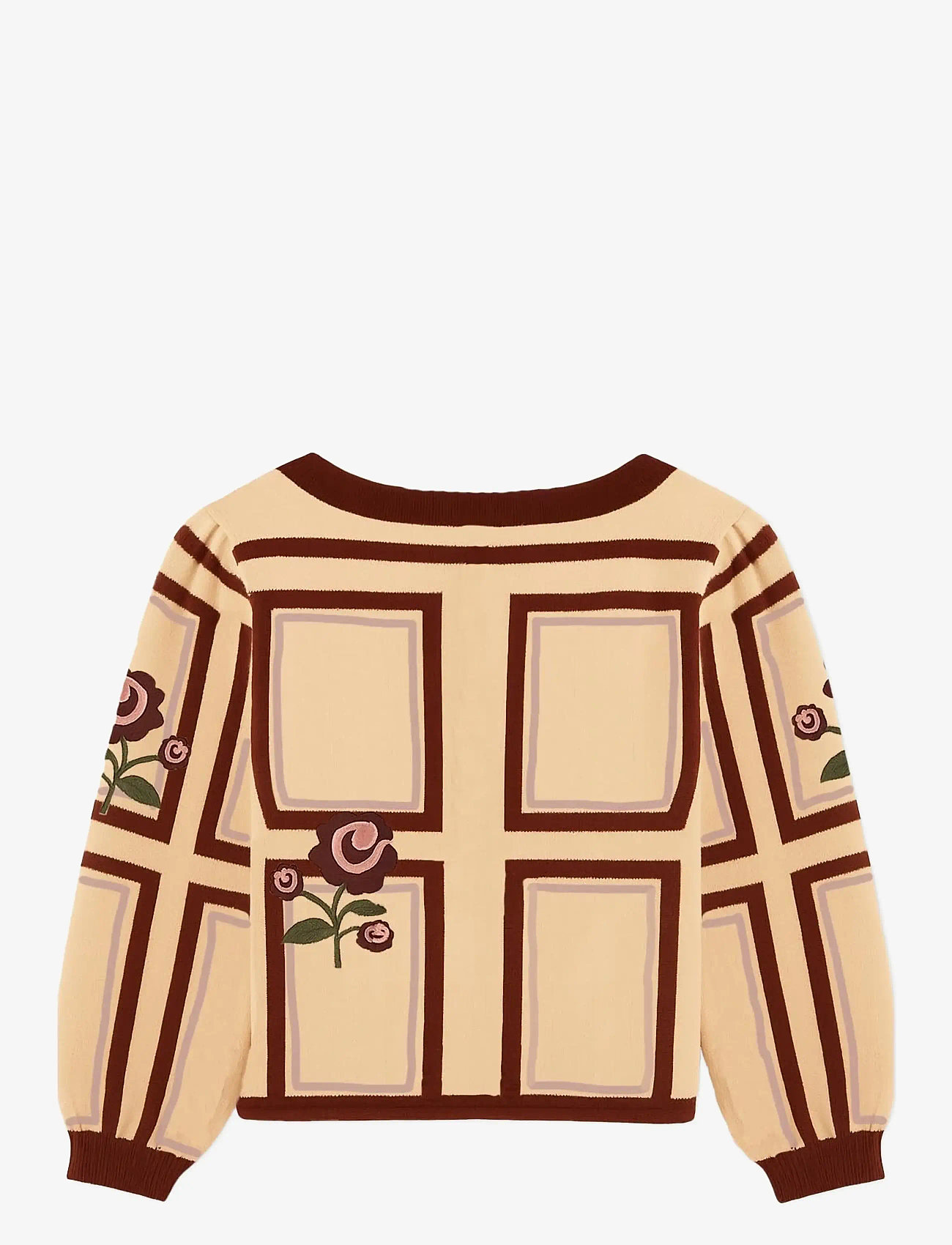 Fliink - CHARLOTTE 2/4 CARDIGAN - cardigans - cream - 2