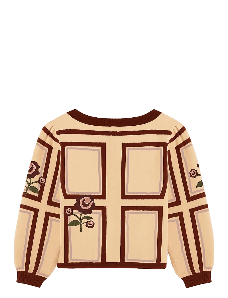 Fliink - CHARLOTTE 2/4 CARDIGAN - cardigans - cream - 2