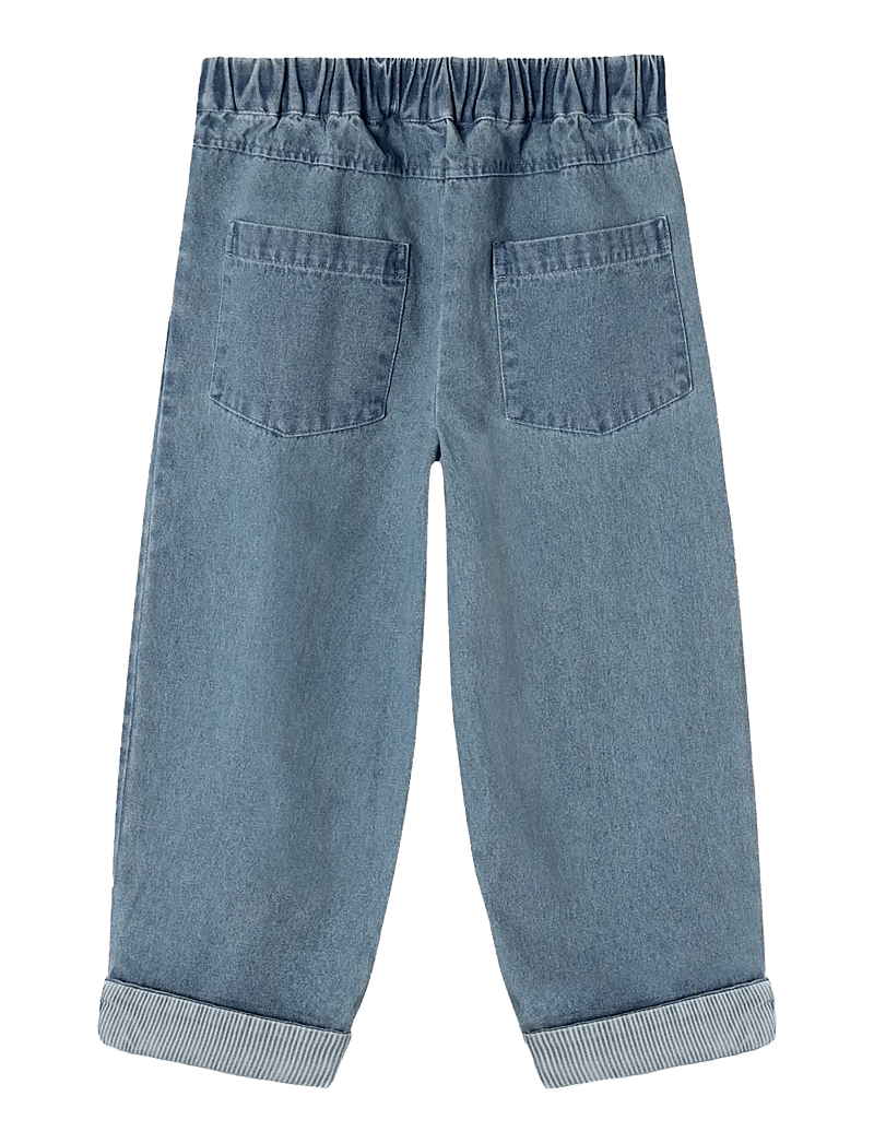 Fliink - DON CONTRAST PANT - alt laienevad teksad - blue - 1