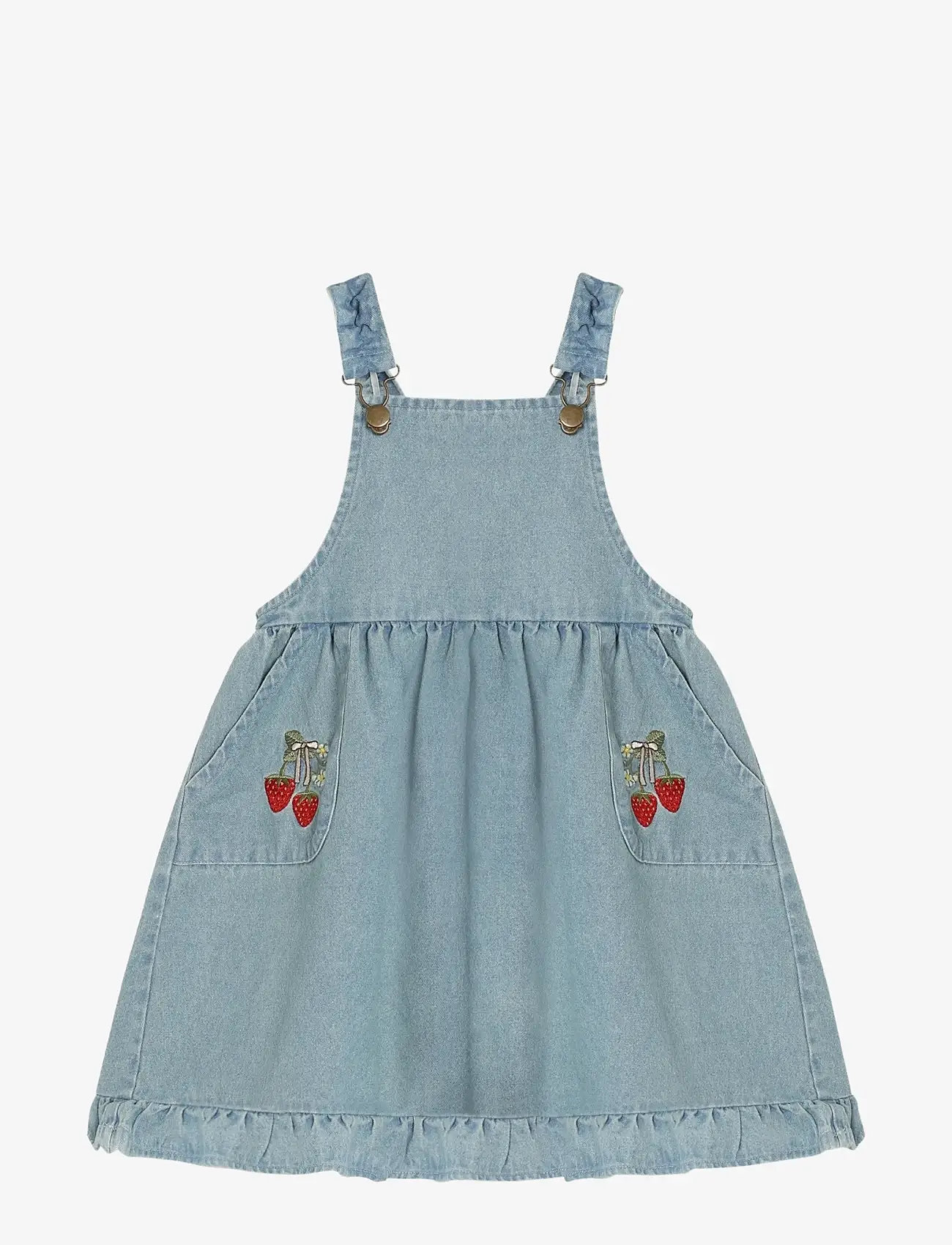Fliink - DON EMBR SPENCERDRESS - sleeveless casual dresses - blue - 1