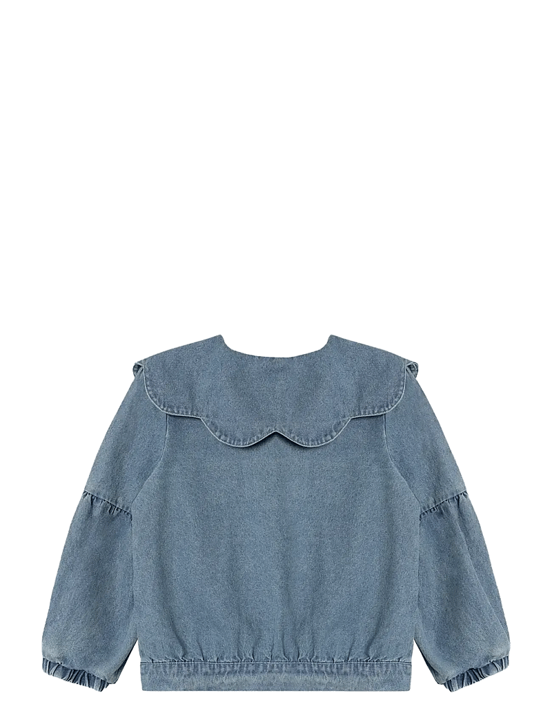 Fliink - DON ROSE BOMBERJACKET - jeansjackor - blue - 1