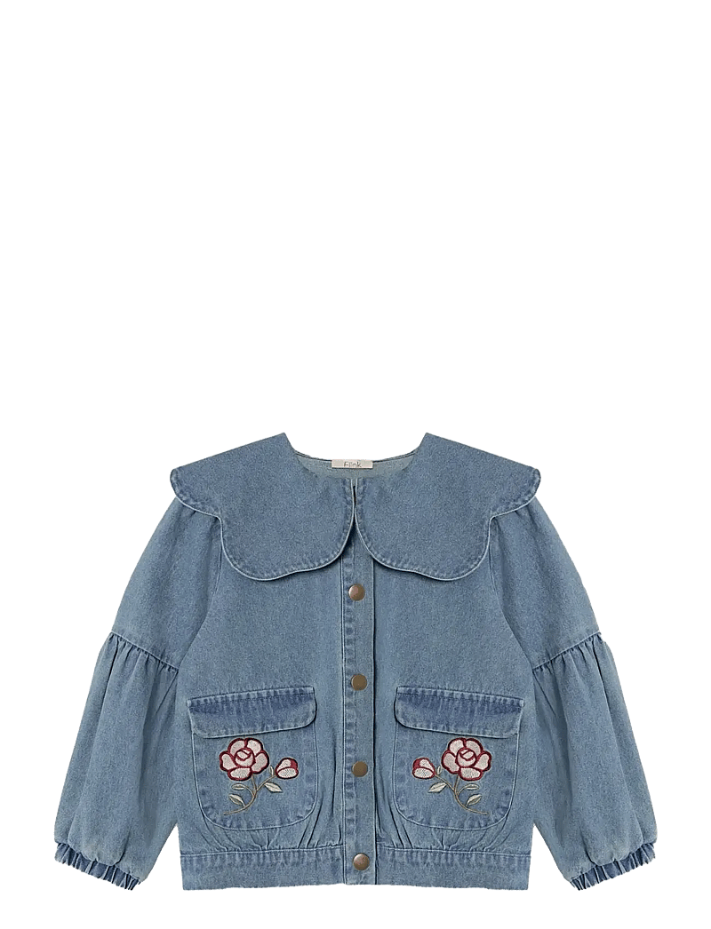 Fliink - DON ROSE BOMBERJACKET - jeansjackor - blue - 2