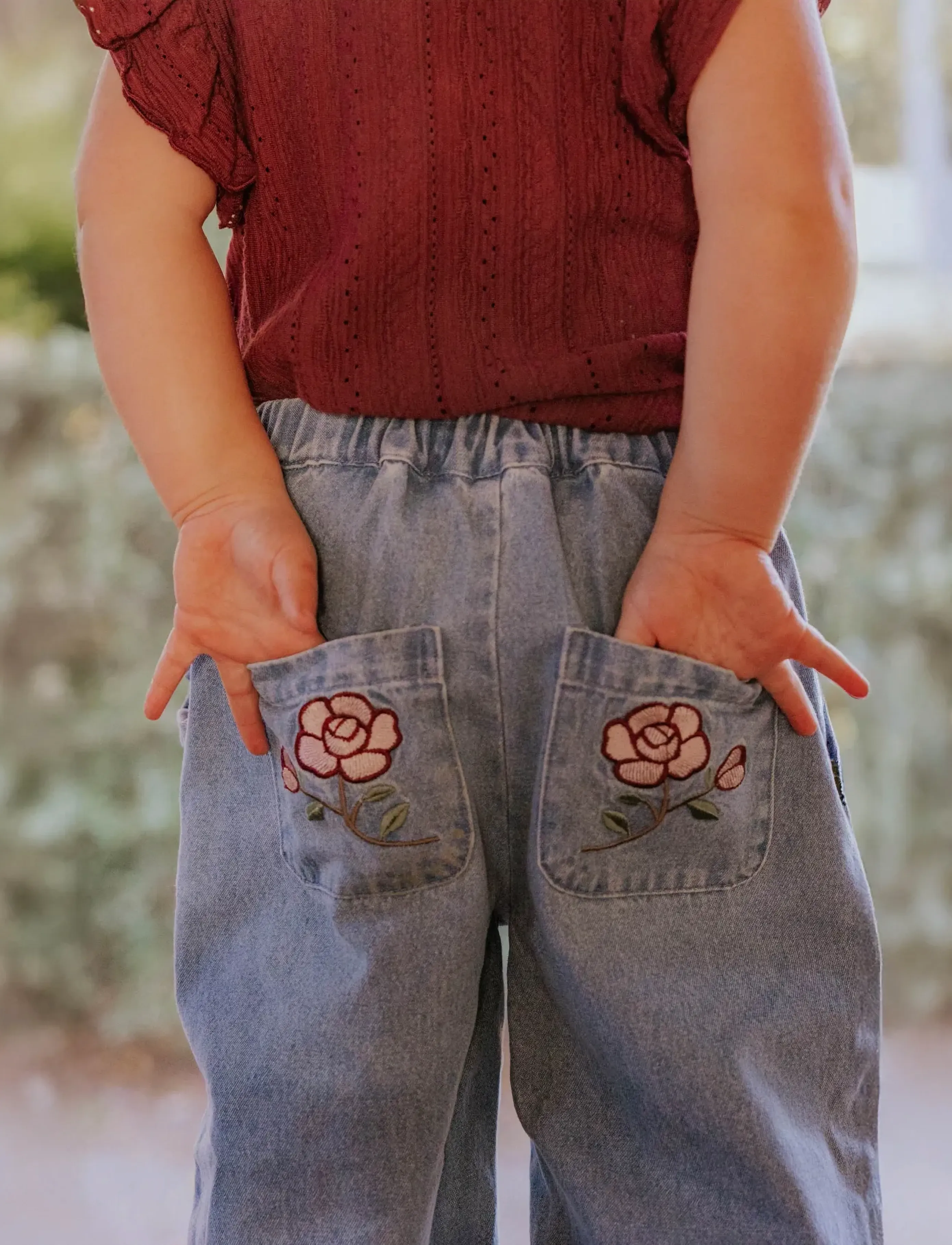 Fliink - DON ROSE PANT - babybukser - blue - 4
