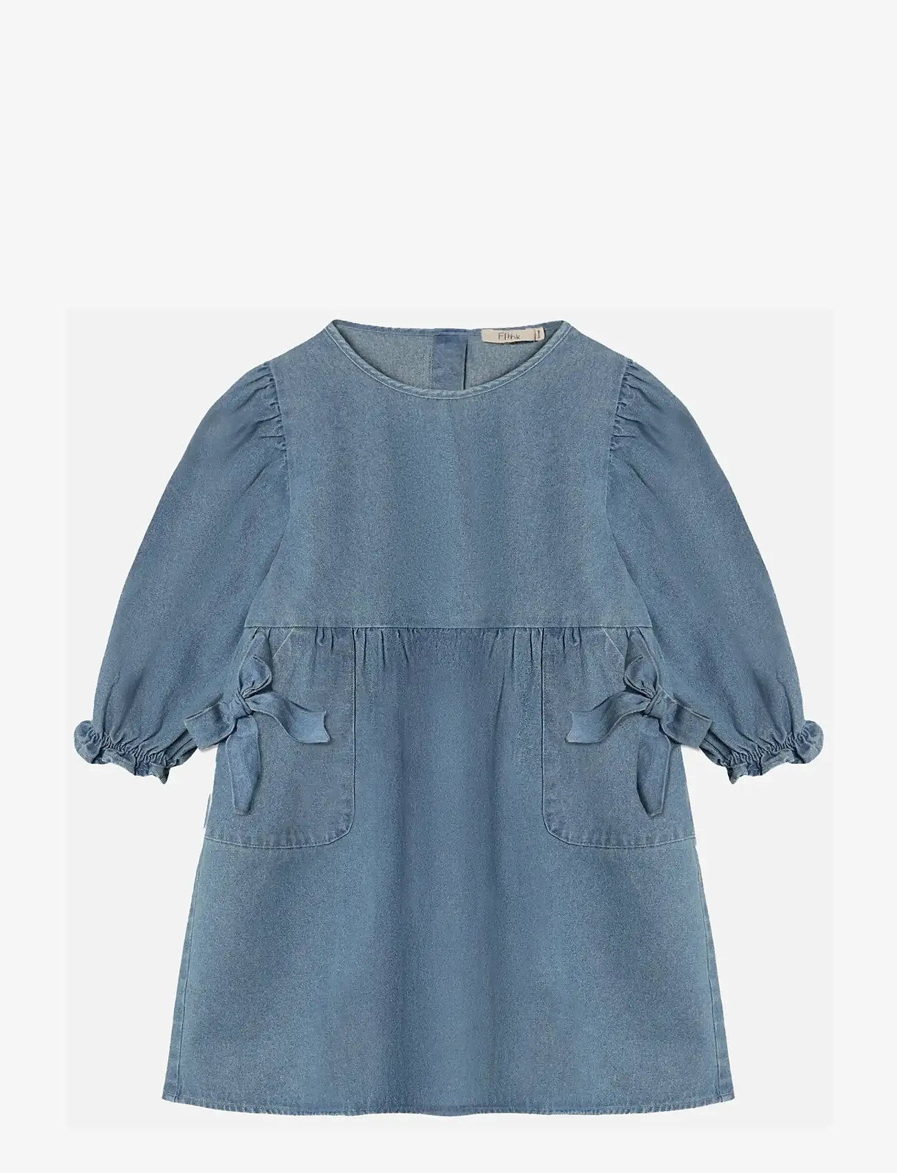 Fliink - DONNY LS DRESS - langærmede hverdagskjoler - blue - 0