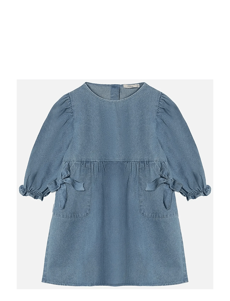 Fliink - DONNY LS DRESS - langærmede hverdagskjoler - blue - 0