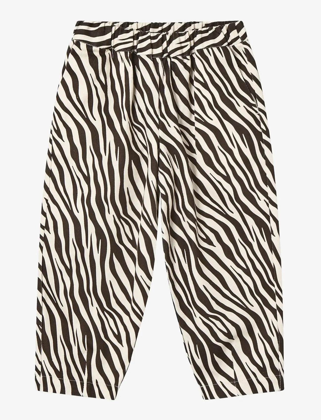 Fliink - DUNA ZEBRA PANT - baby trousers - cream - 1