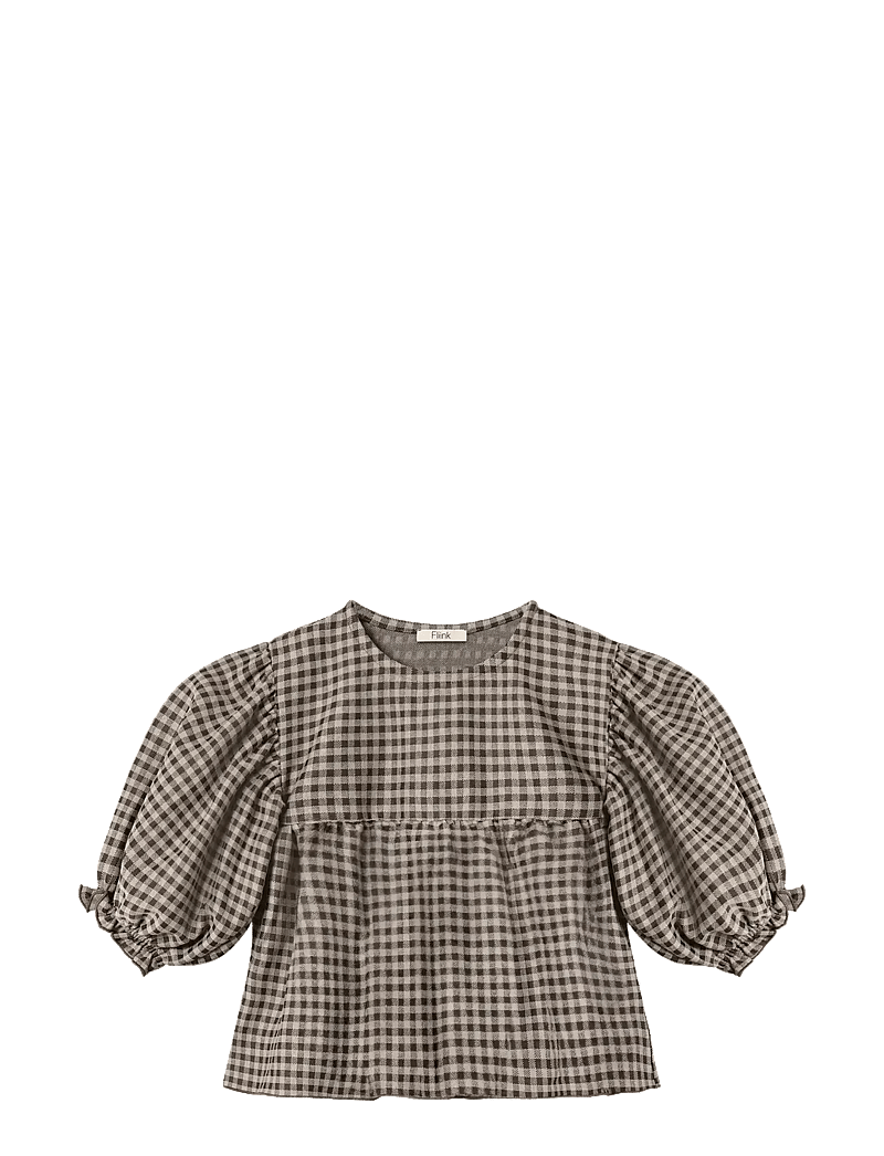 Fliink - ELLA BLOUSE - bluser & tunikaer - beige - 0