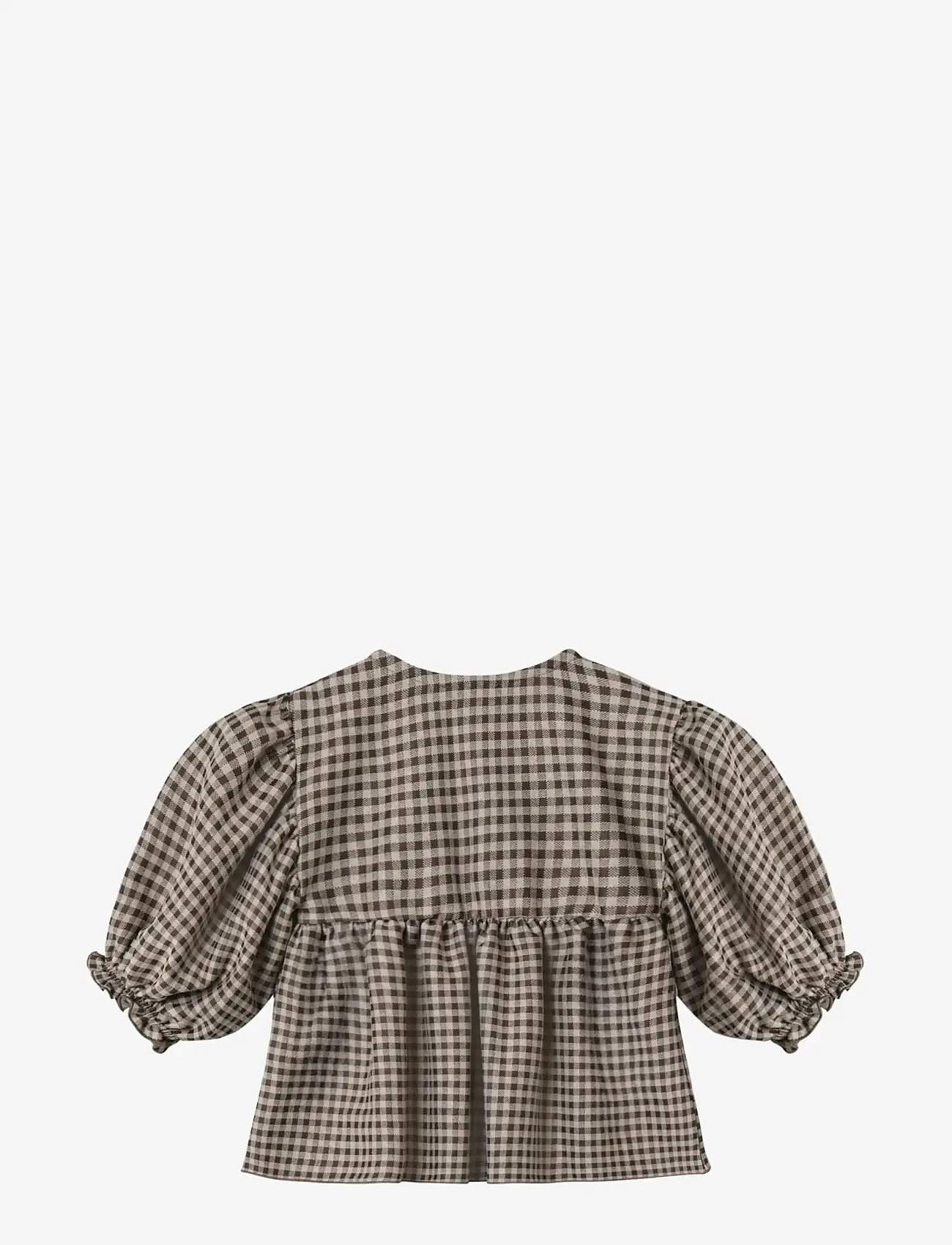 Fliink - ELLA BLOUSE - bluser & tunikaer - beige - 1