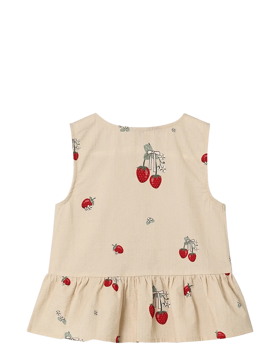 Fliink - ELMA SL TOP - blusen & tuniken - cream - 1