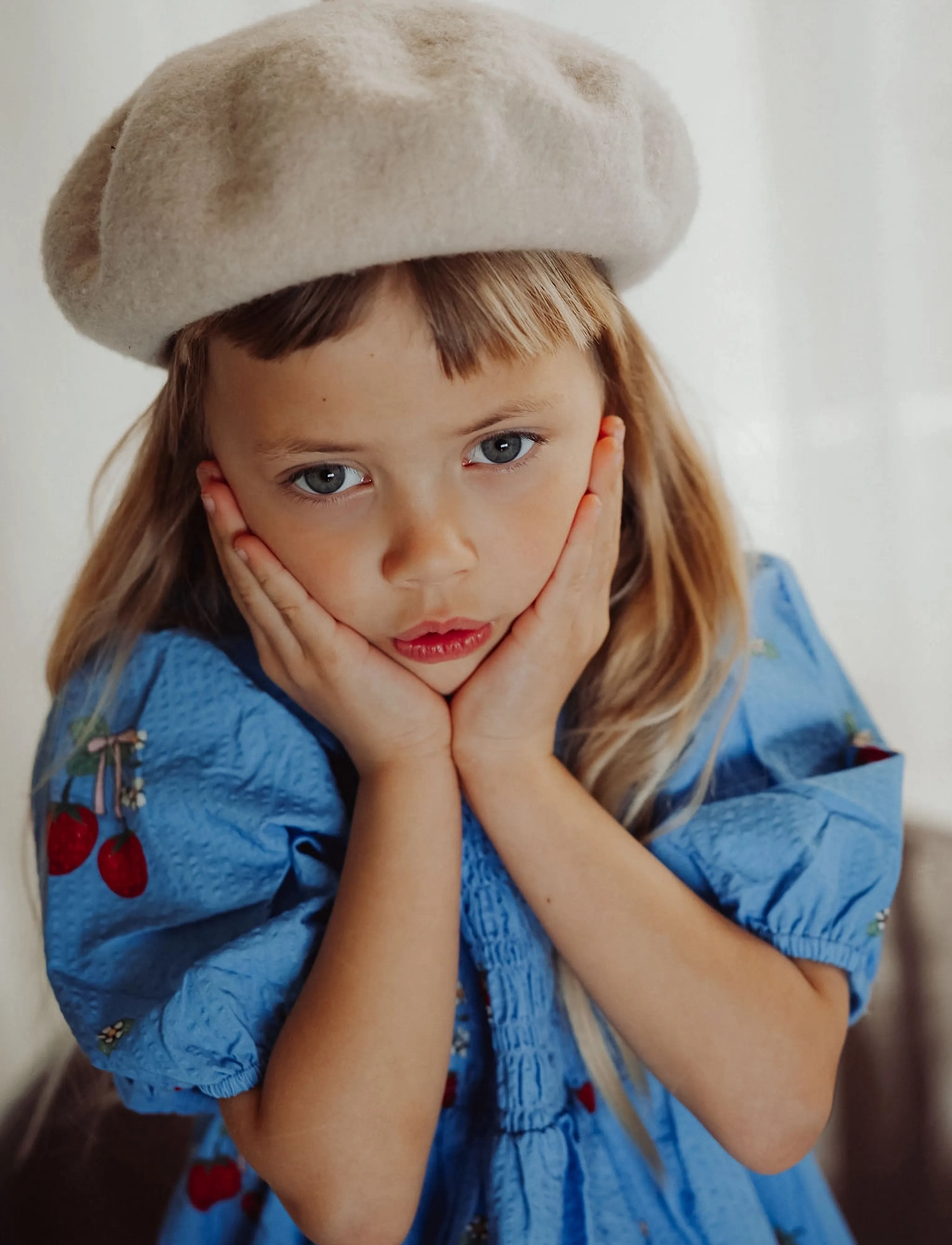 Fliink - ELMA SS DRESS - kortærmede babykjoler - blue - 3