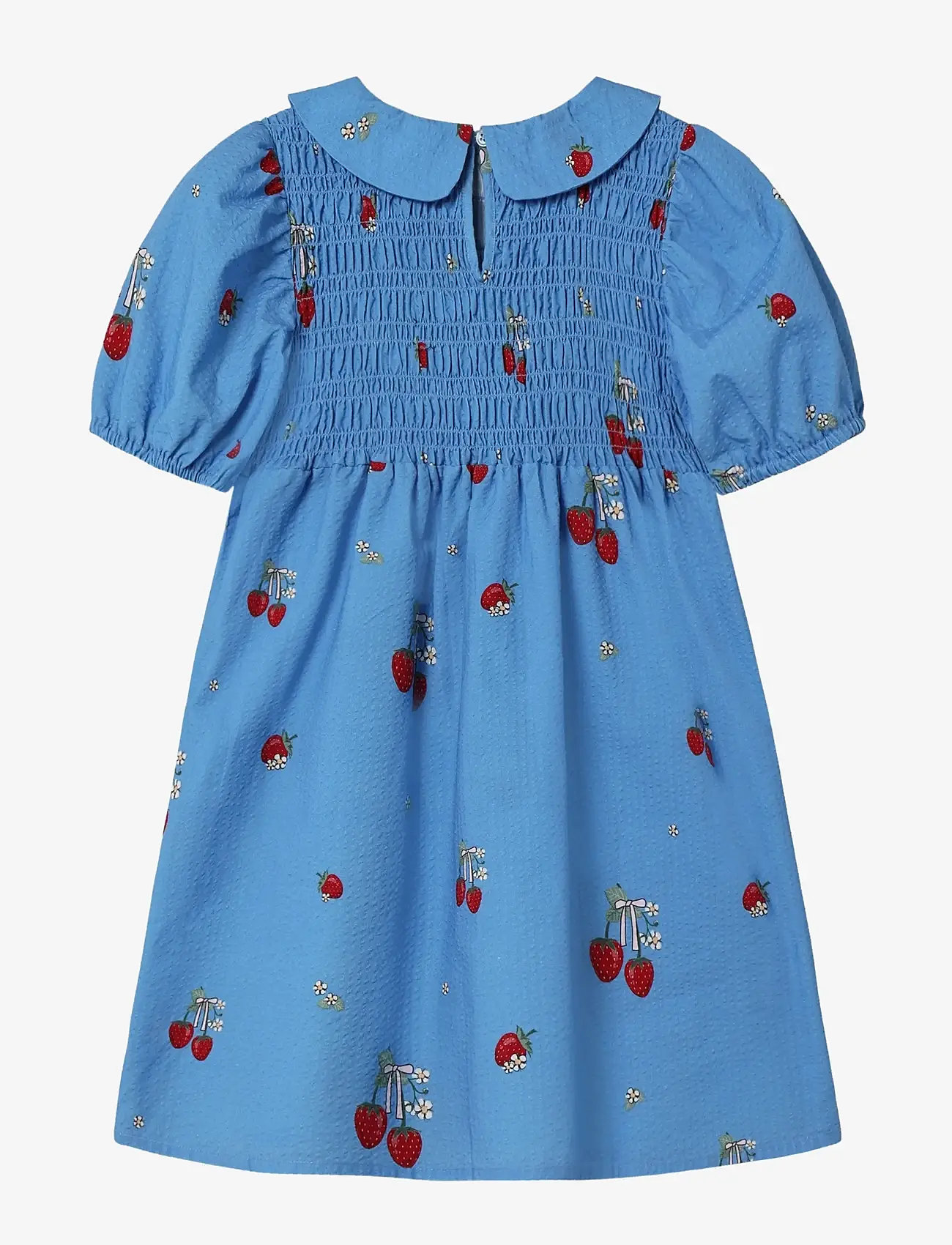 Fliink - ELMA SS DRESS - lühikeste varrukatega beebi kleidid - blue - 1