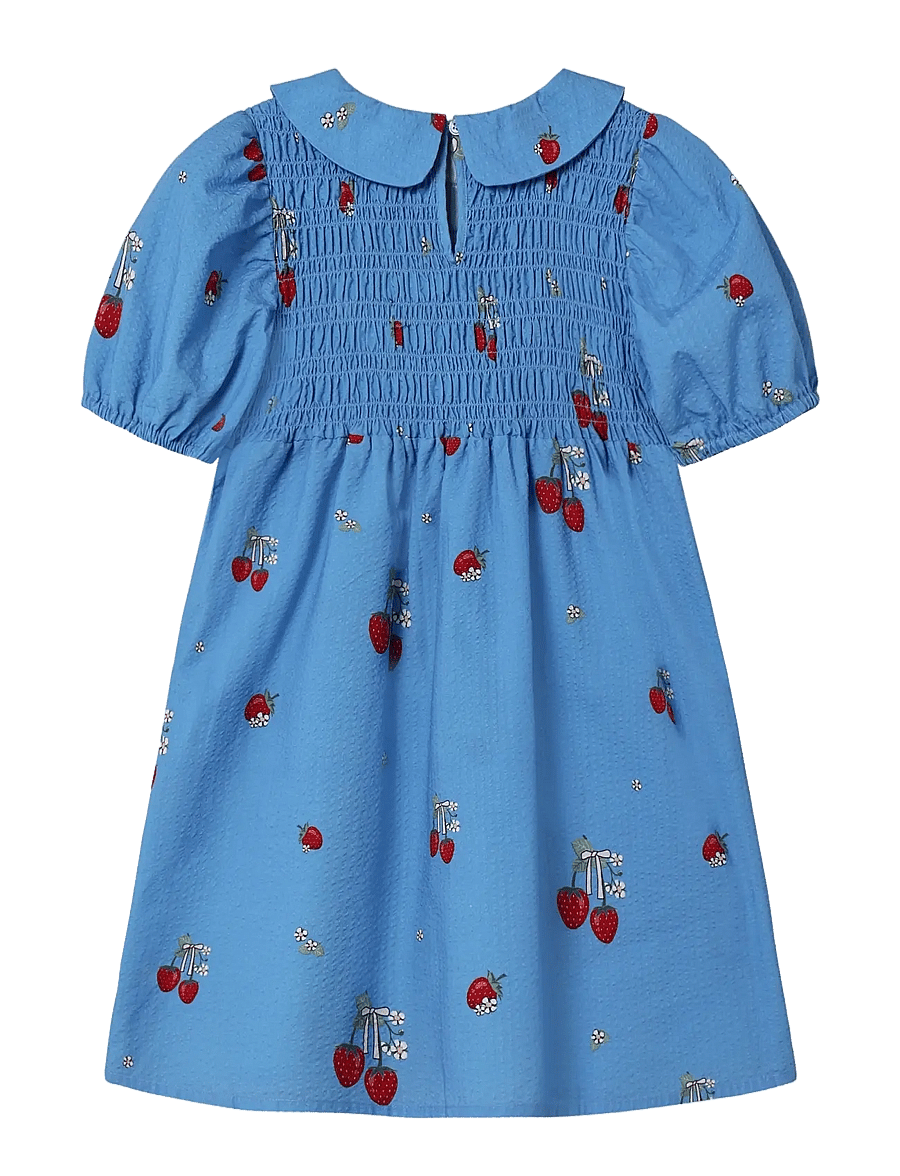 Fliink - ELMA SS DRESS - kortærmede babykjoler - blue - 2