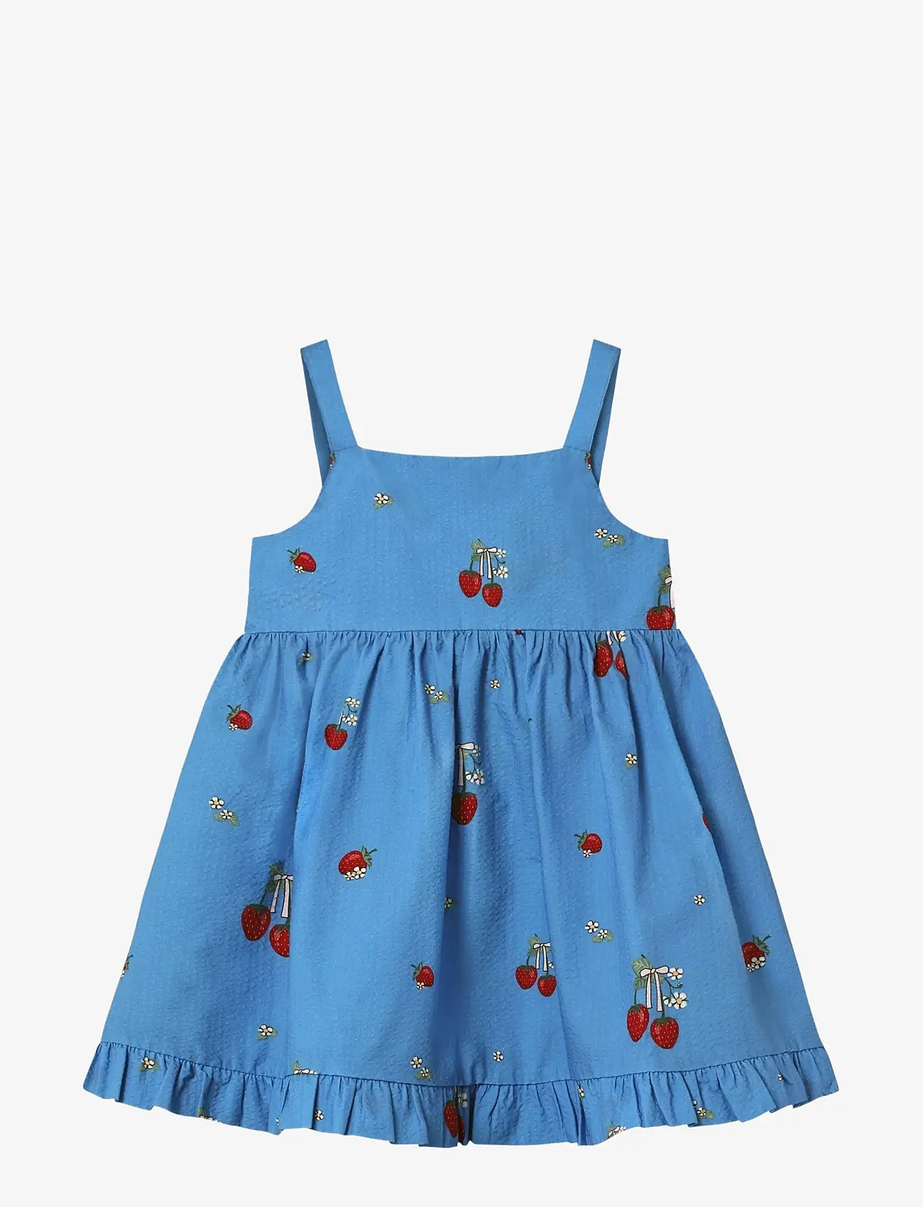 Fliink - ELMA STRAP DRESS - varrukateta vabaaja kleidid - blue - 0