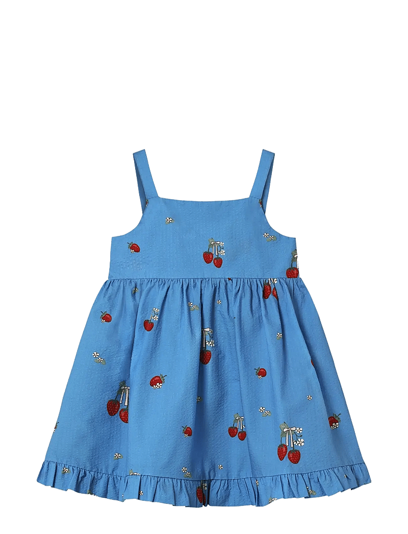 Fliink - ELMA STRAP DRESS - varrukateta vabaaja kleidid - blue - 0