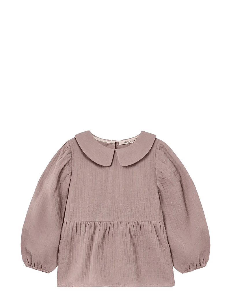 Fliink - ELMO LS BLOUSE - bluser & tunikaer - pink - 0