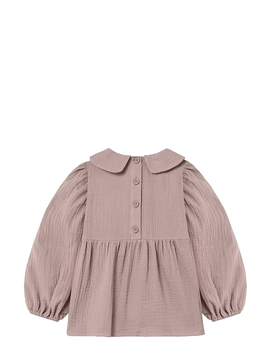 Fliink - ELMO LS BLOUSE - blusen & tuniken - pink - 1