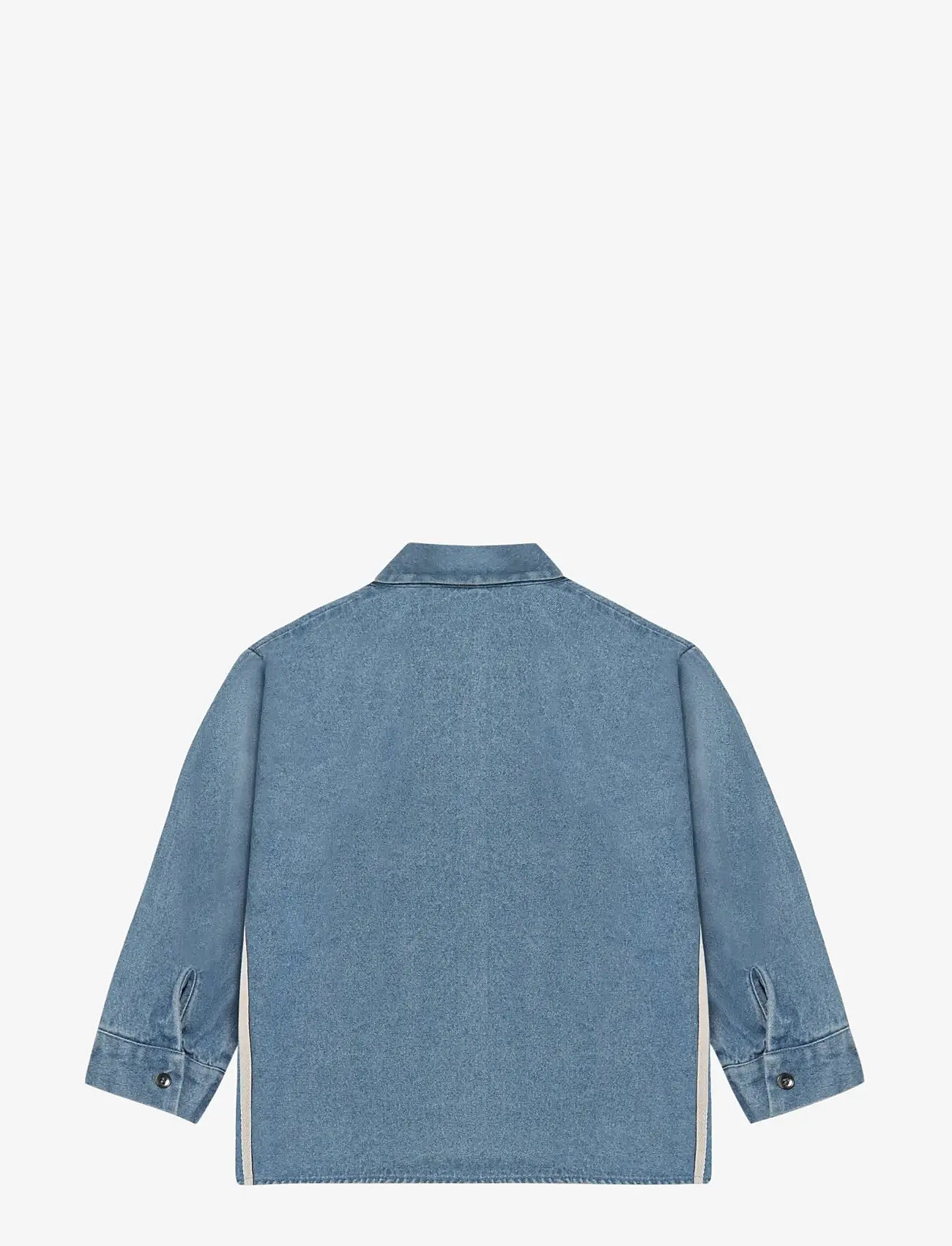 Fliink - DON CONTRAST LS SHIRT - langärmlige hemden - blue - 2