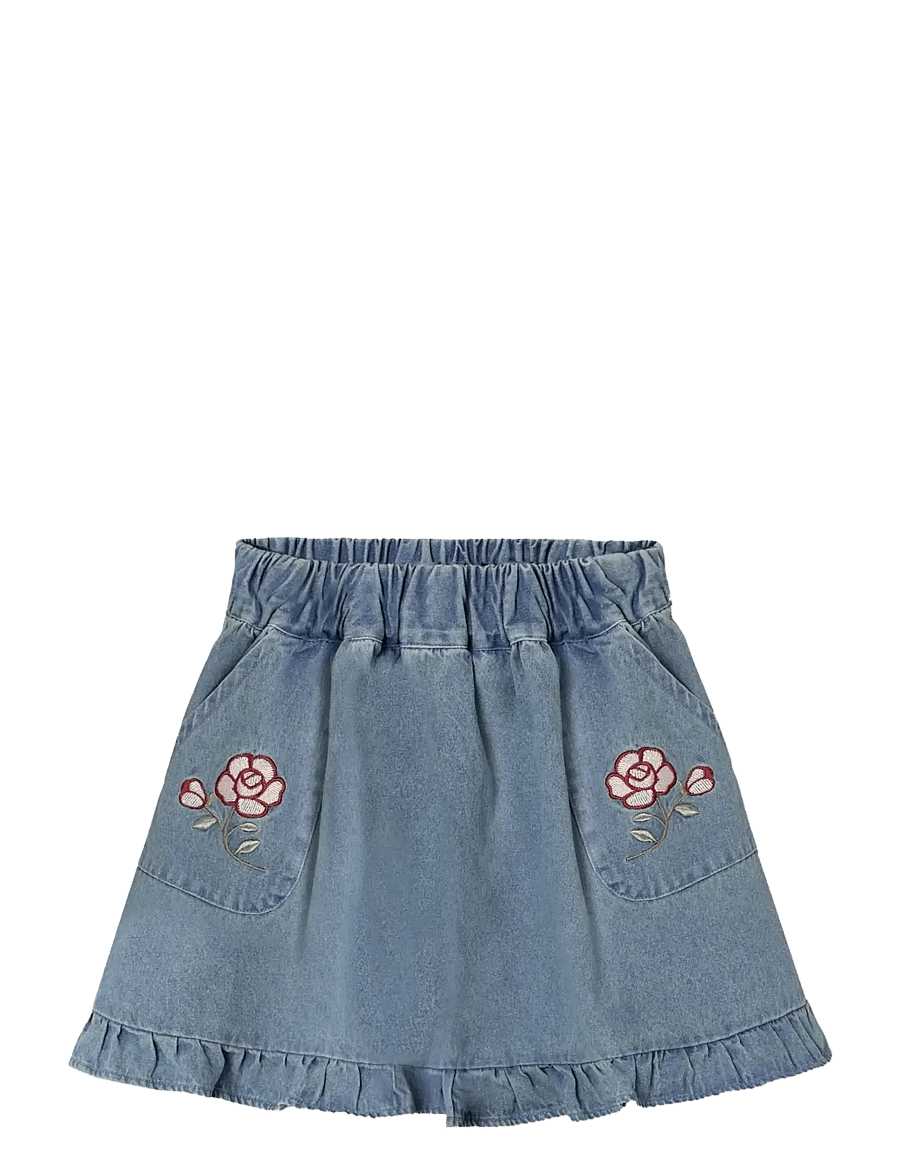 Fliink - DON ROSE SKIRT - denimnederdele - blue - 1