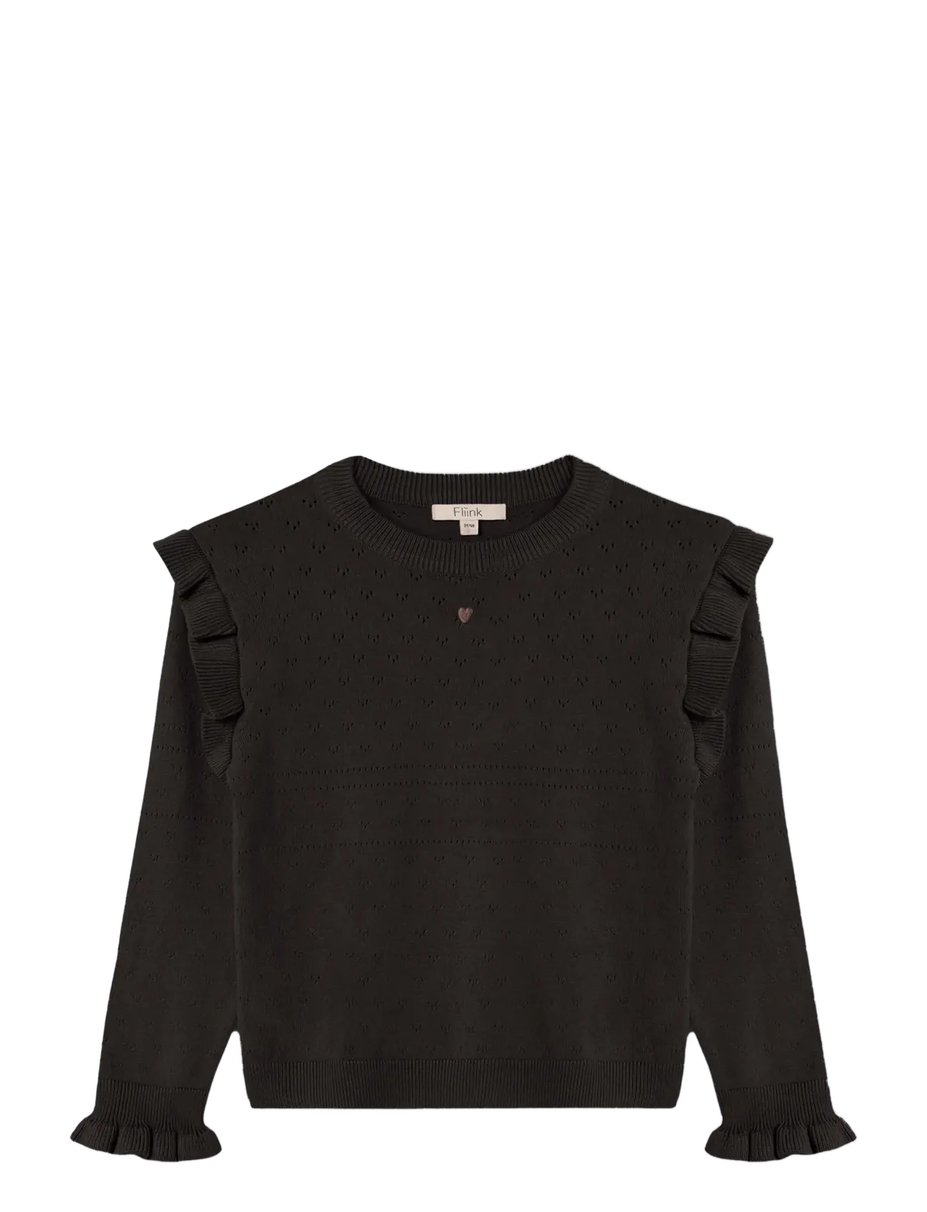Fliink FAME O-NECK BLOUSE - Riided - COFFEE BEAN / brown