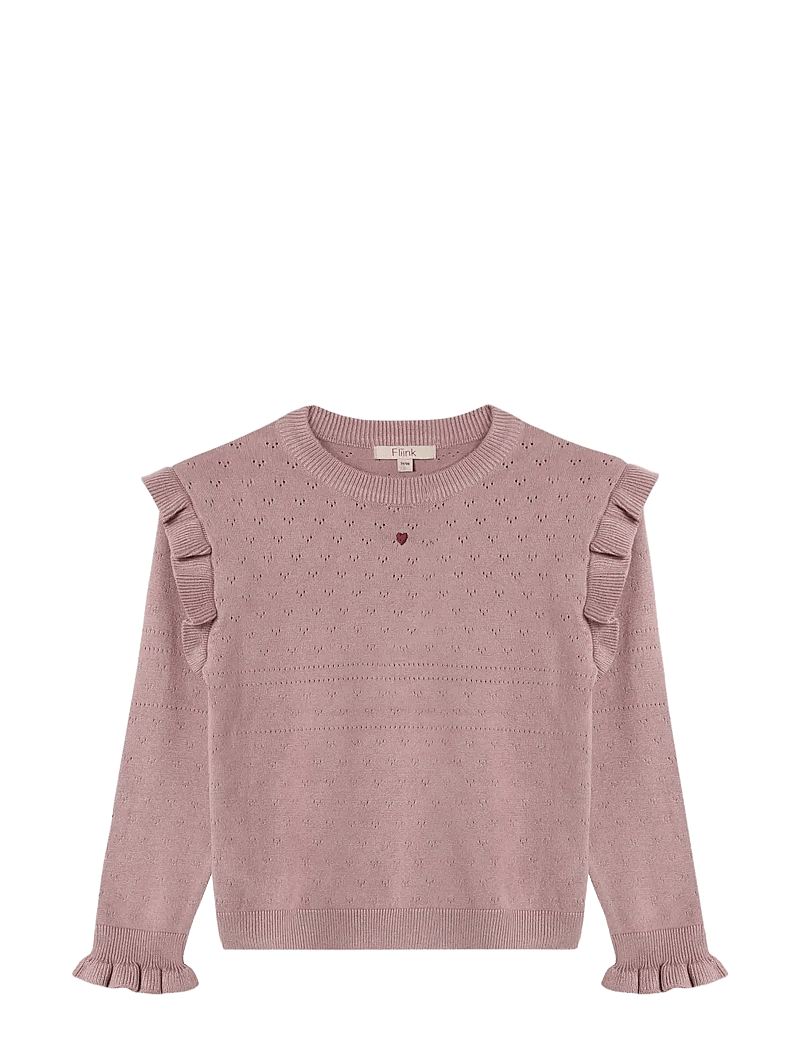 Fliink - FAME O-NECK BLOUSE - trøjer - pink - 0