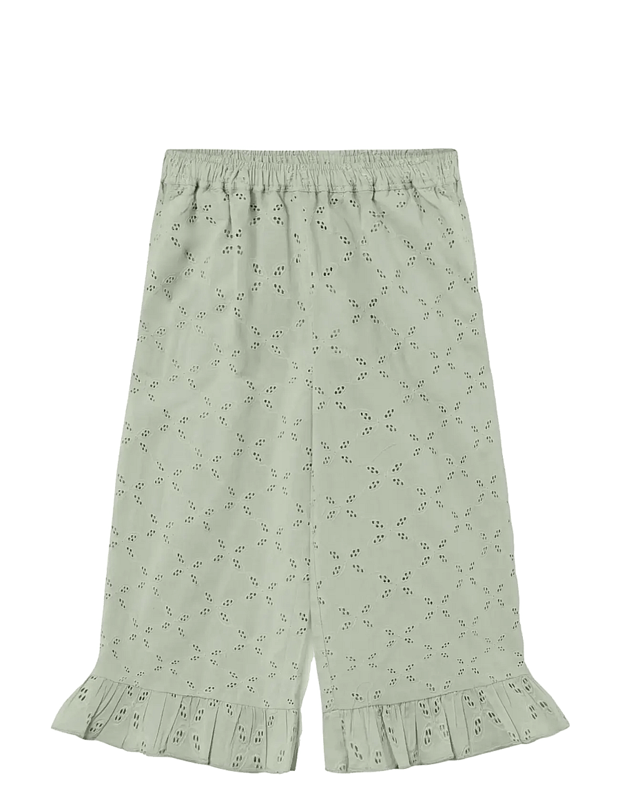 Fliink - HARPER RUFFLE PANT - byxor - green - 0