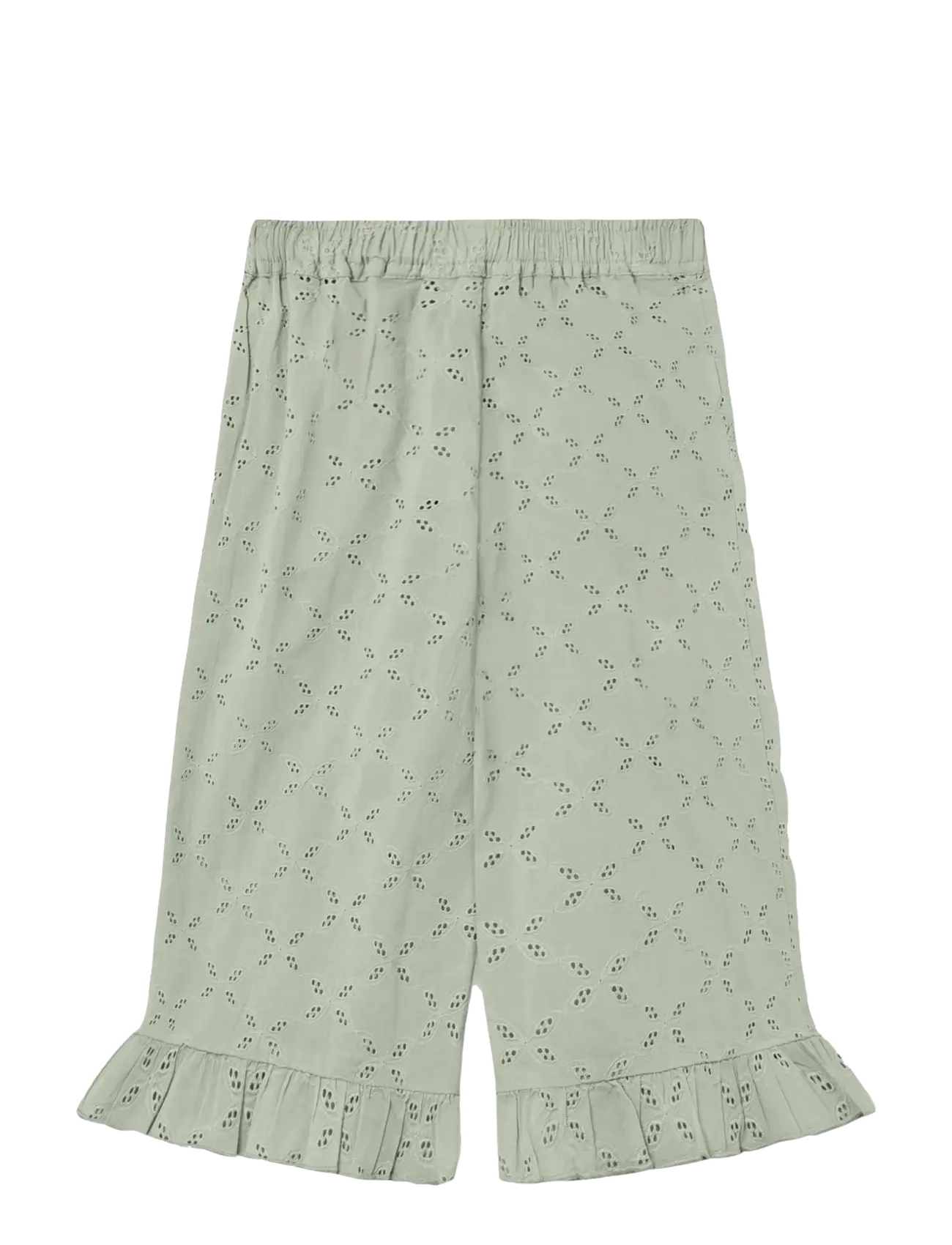 Fliink - HARPER RUFFLE PANT - baby trousers - green - 2